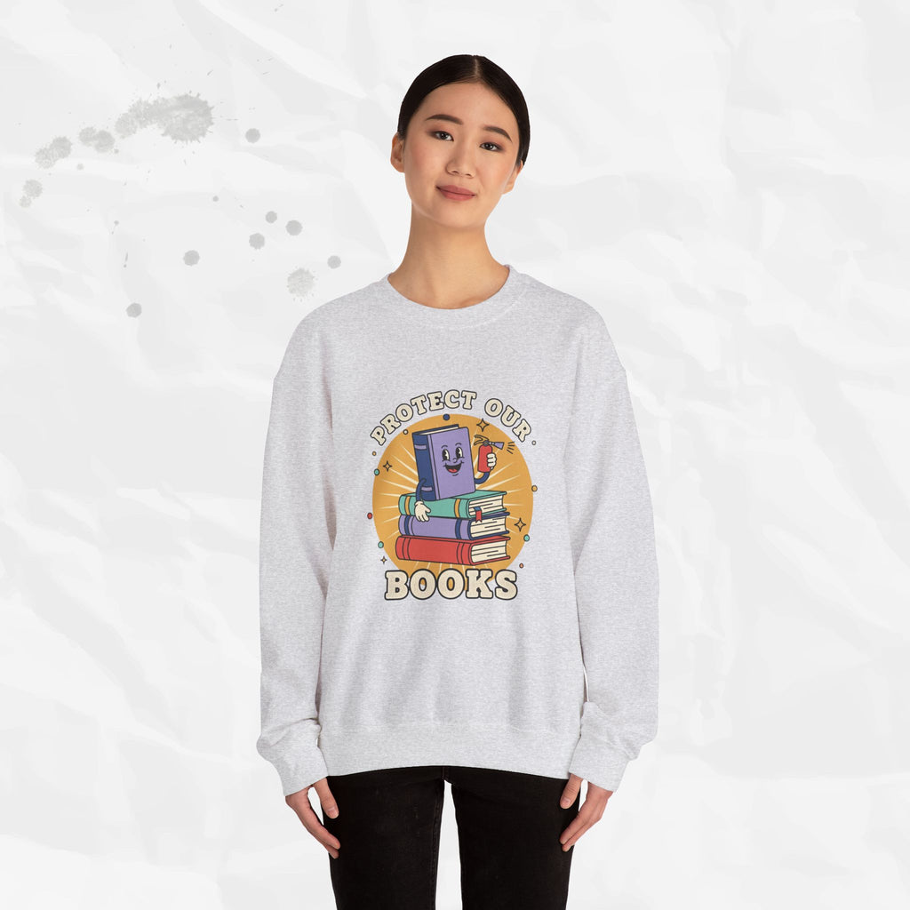 Protect Our Books – Crewneck Sweatshirt
