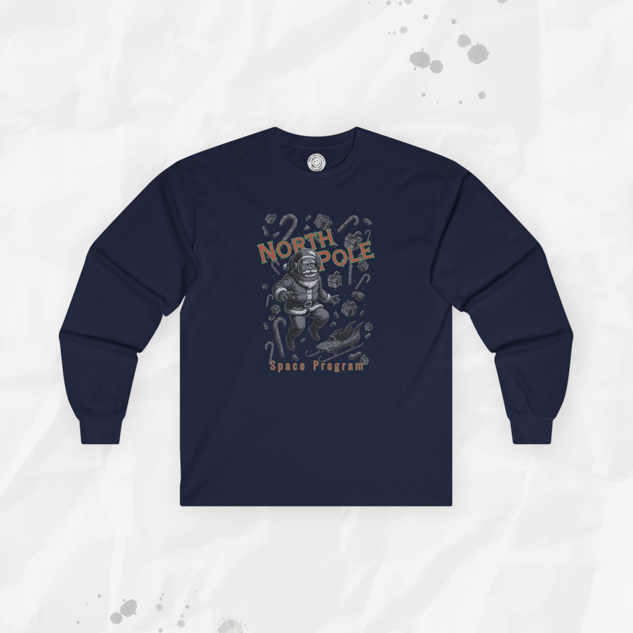 North Pole Space Program – Long Sleeve T-Shirt