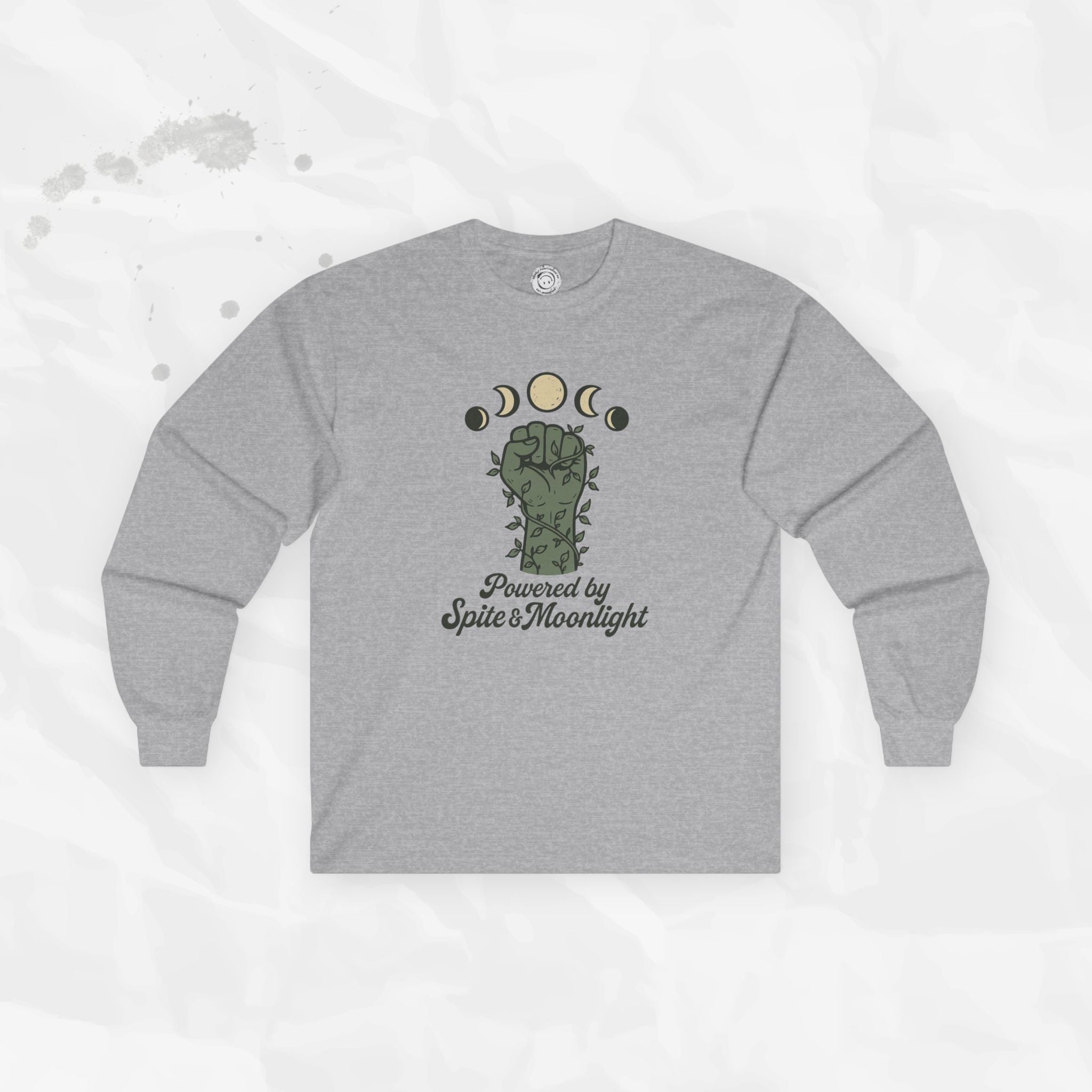 Powered by Spite & Moonlight - Long Sleeve T-Shirt