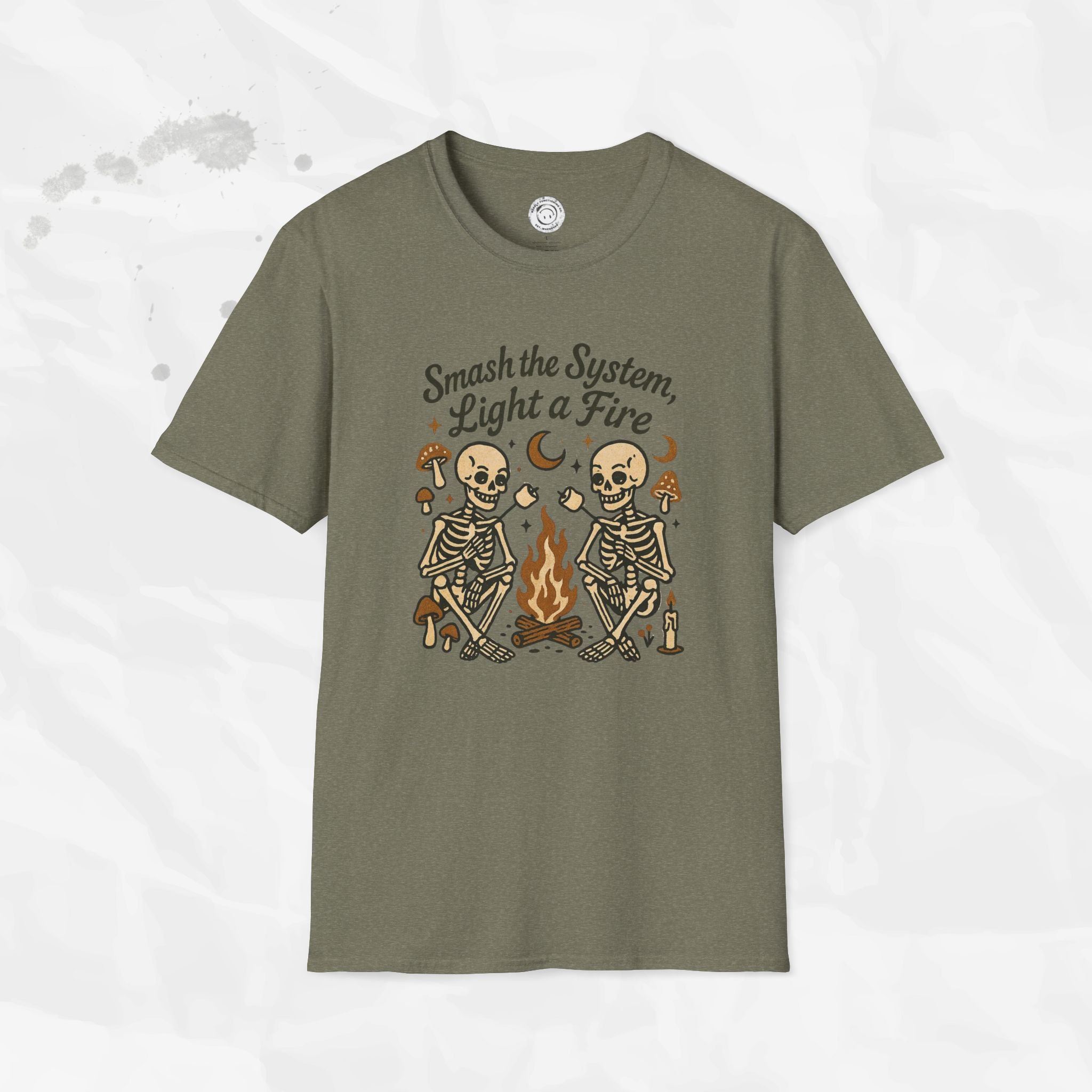 Smash the System, Light a Fire - T-Shirt