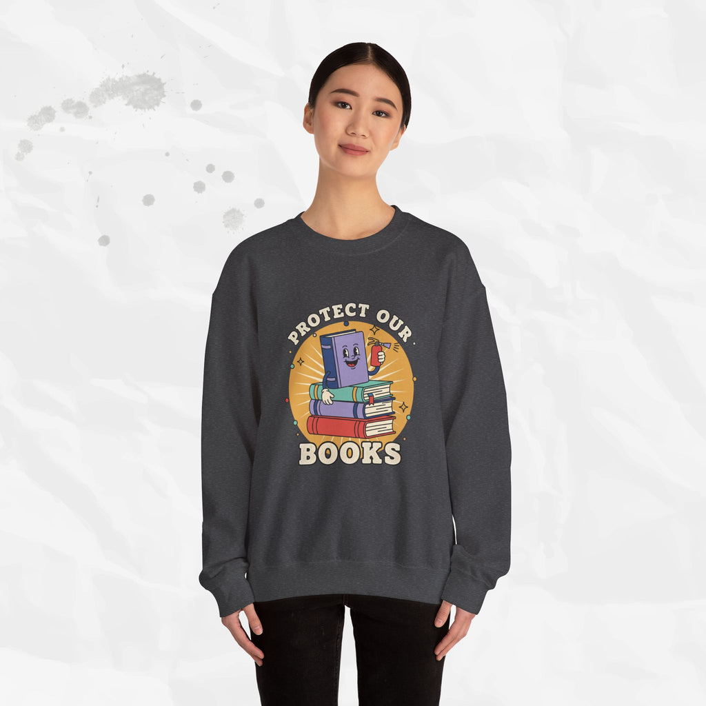 Protect Our Books – Crewneck Sweatshirt