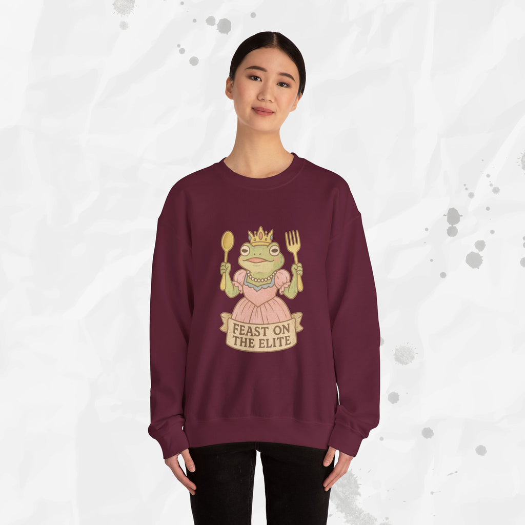 Feast on the Elite – Crewneck Sweatshirt