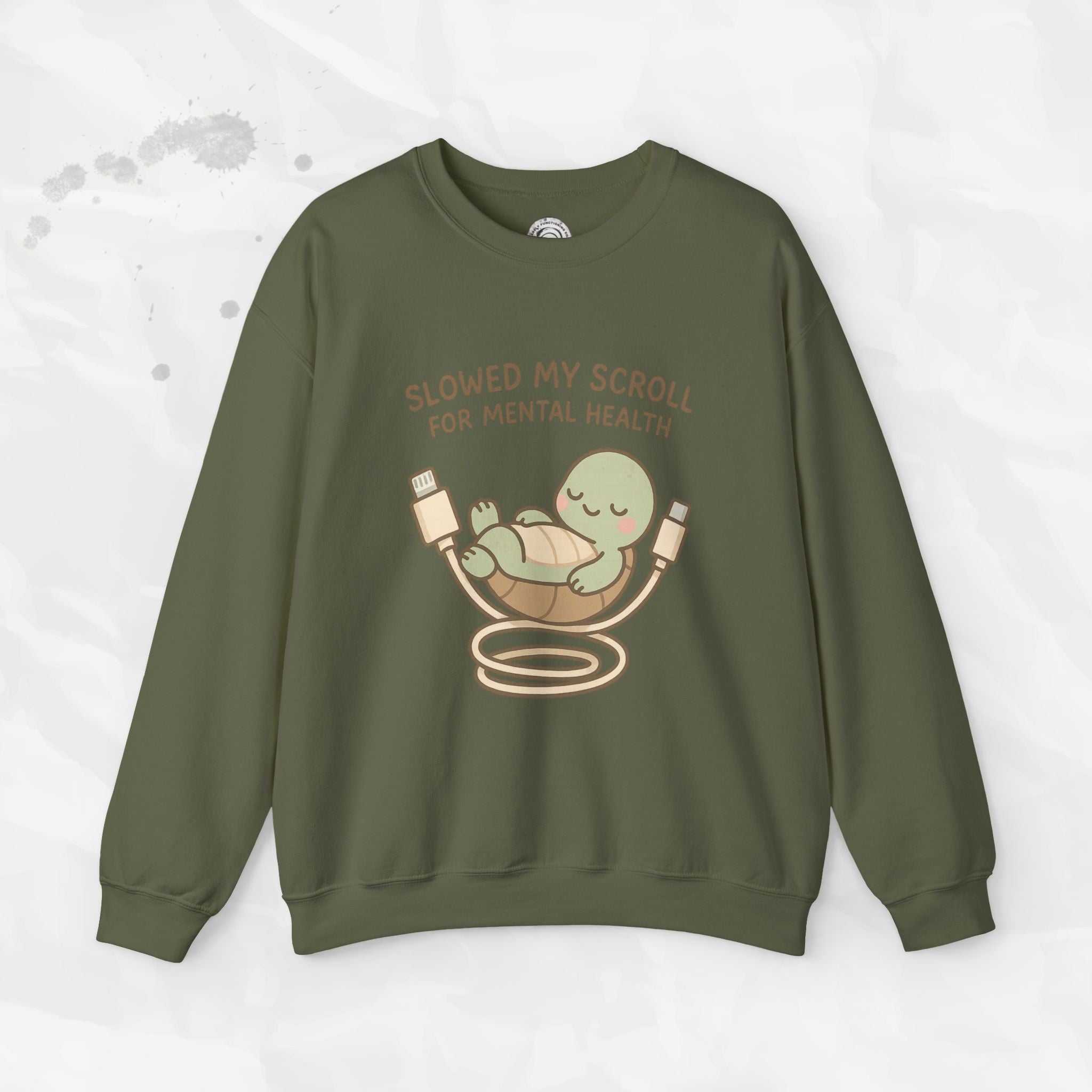 Slowed My Scroll - Crewneck Sweatshirt