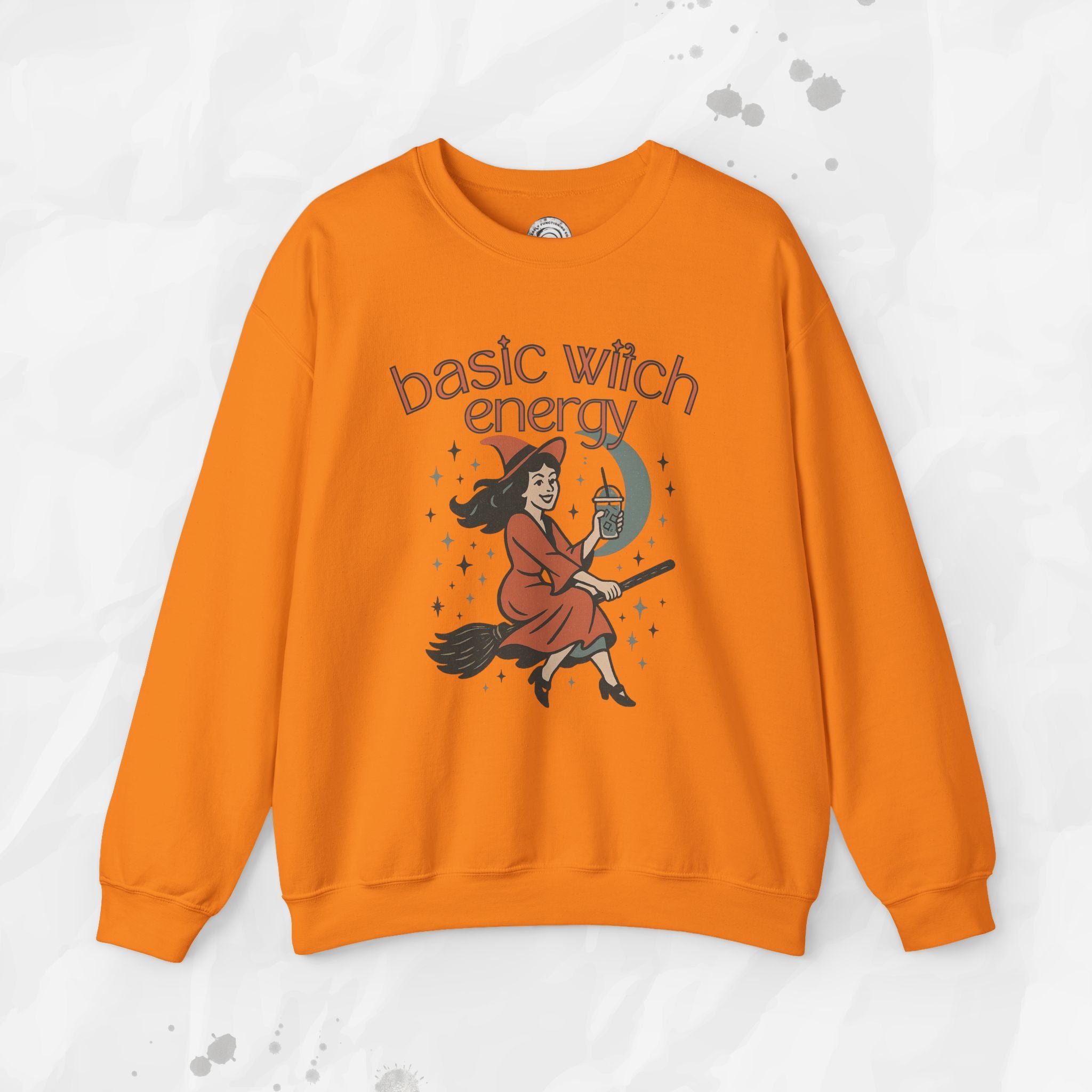 Basic Witch Energy - Crewneck Sweatshirt