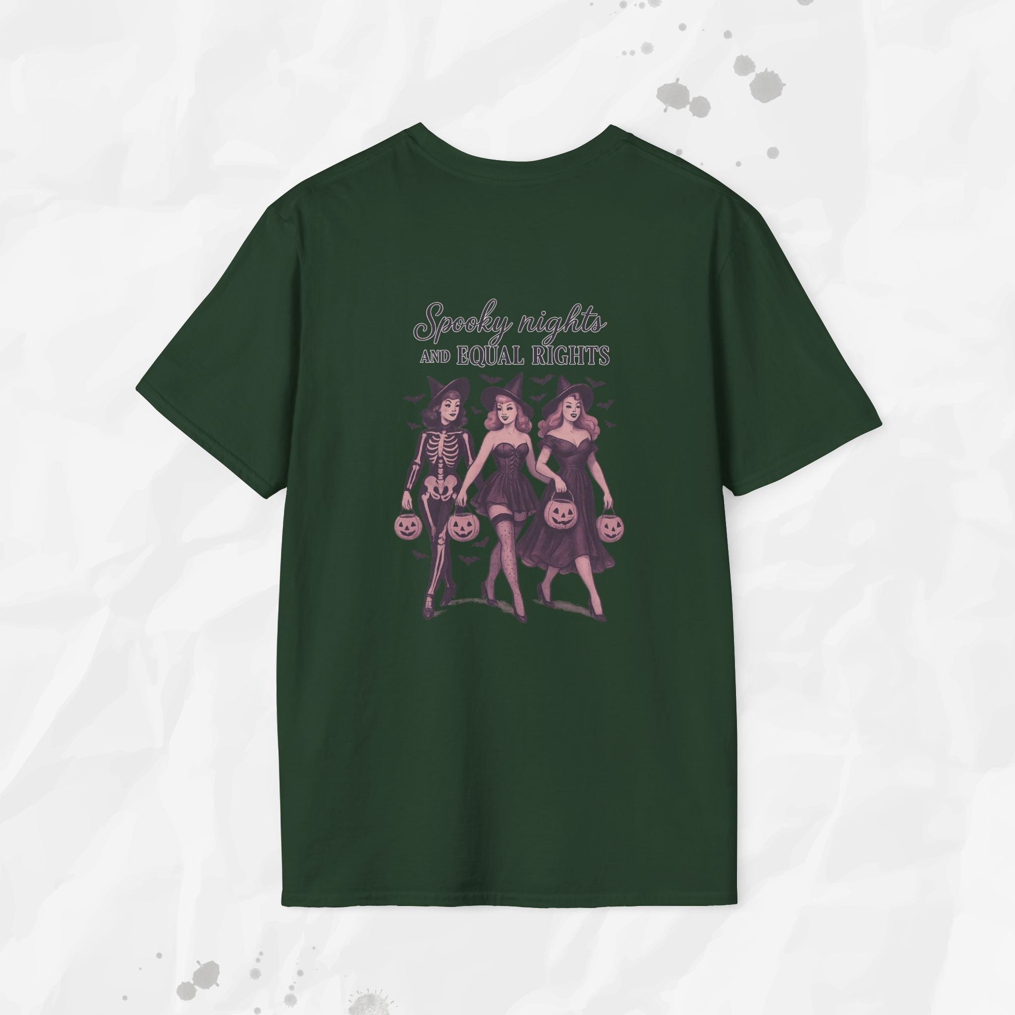 Spooky Nights and Equal Rights - T-Shirt