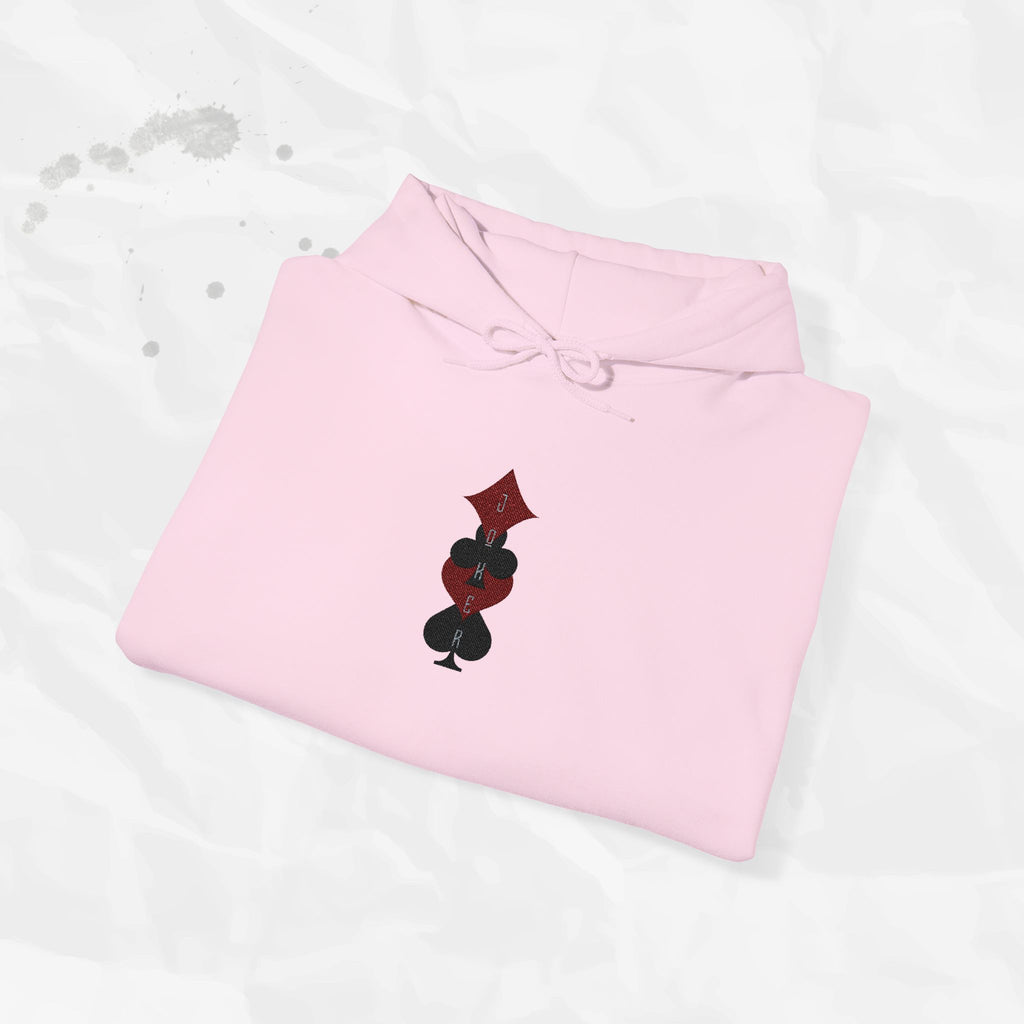 Sweat à capuche brodé Joker