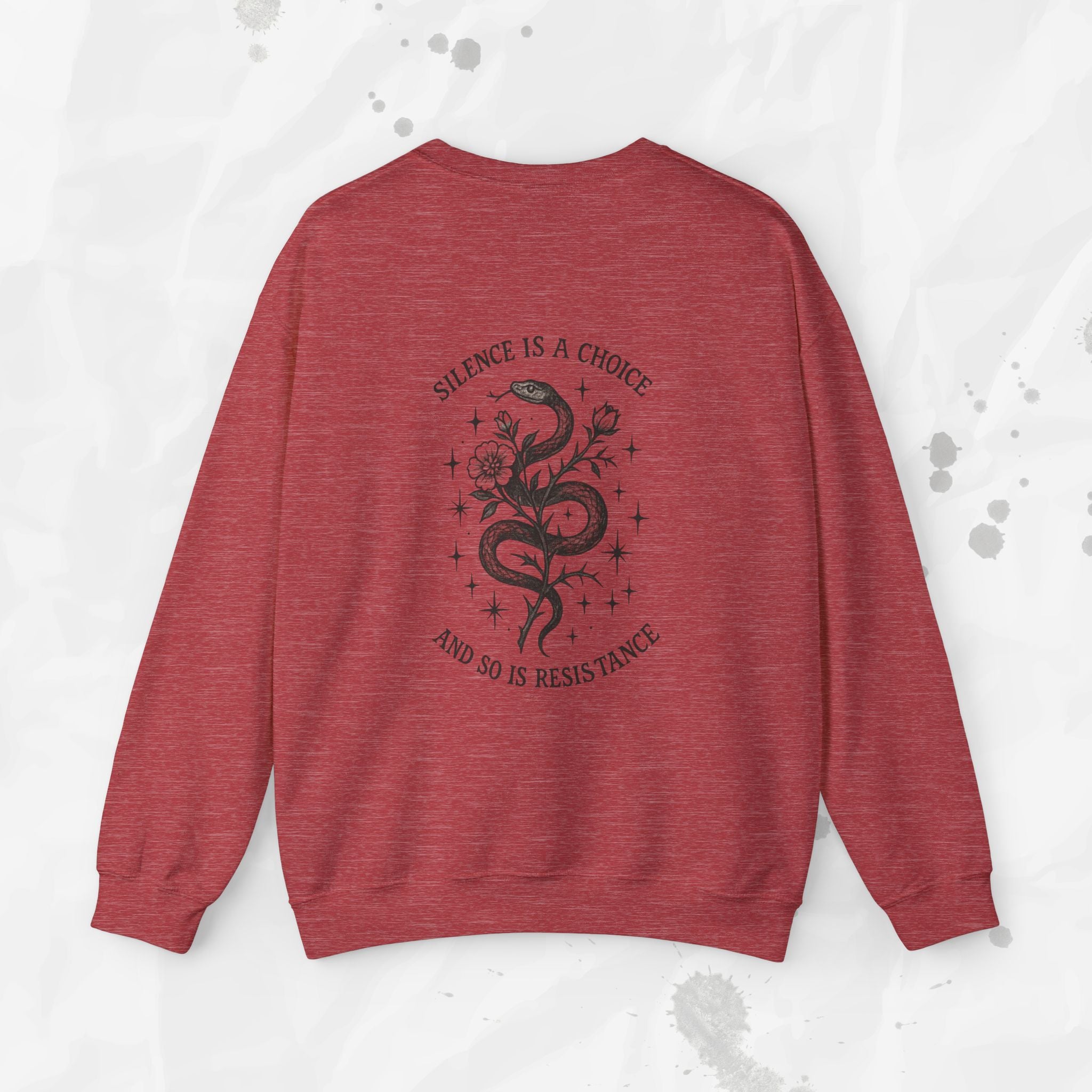 Silence Is a Choice - Crewneck Sweatshirt