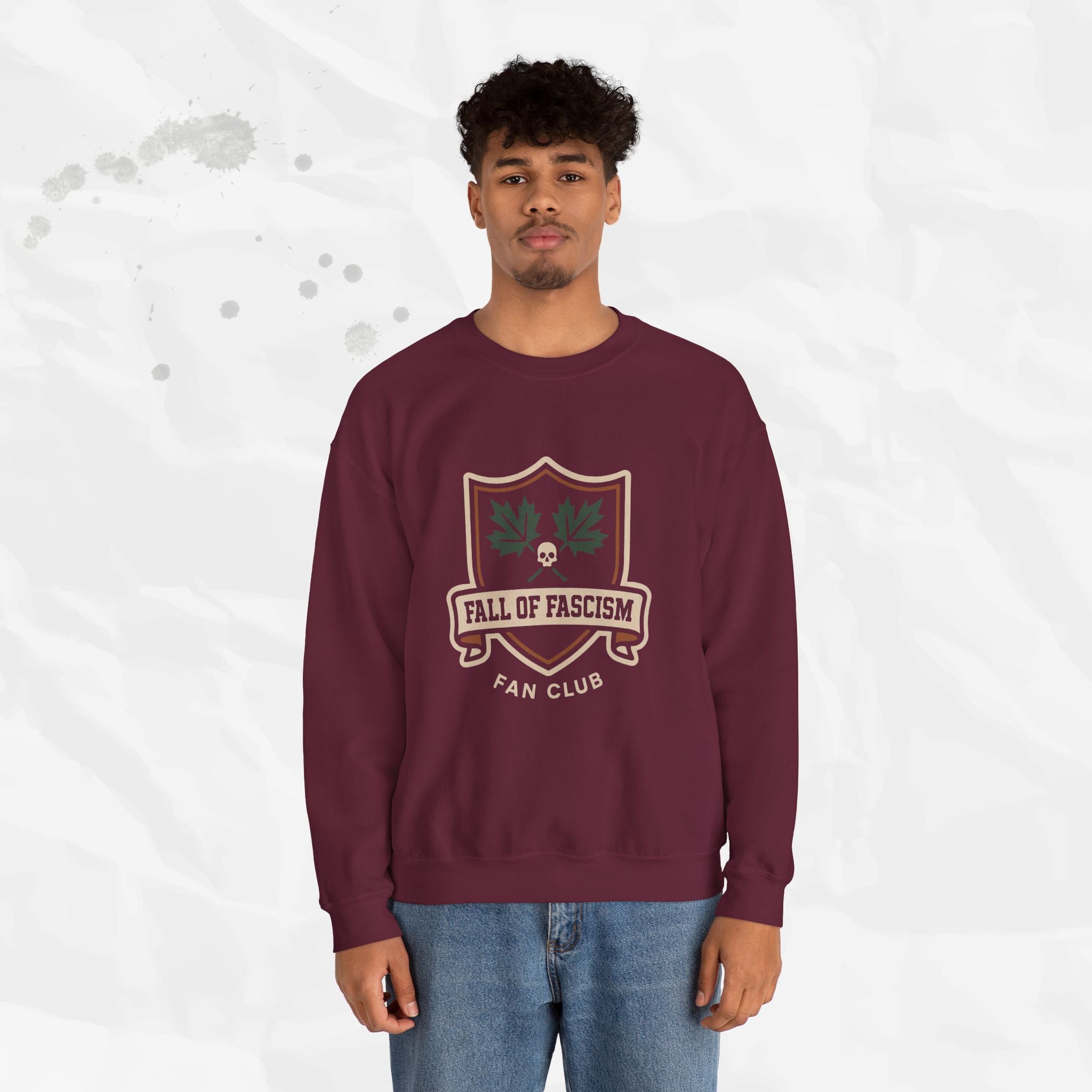 Fall of Fascism Fan Club – Crewneck Sweatshirt