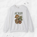 Sudadera con cuello redondo "Solo una planta más" (Promesa)