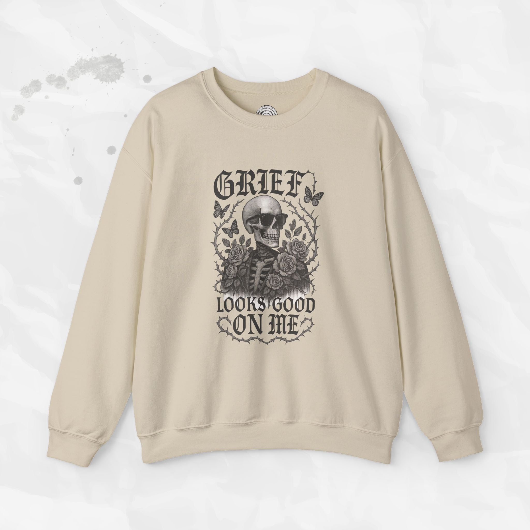 Grief Looks Good on Me - Crewneck Sweatshirt