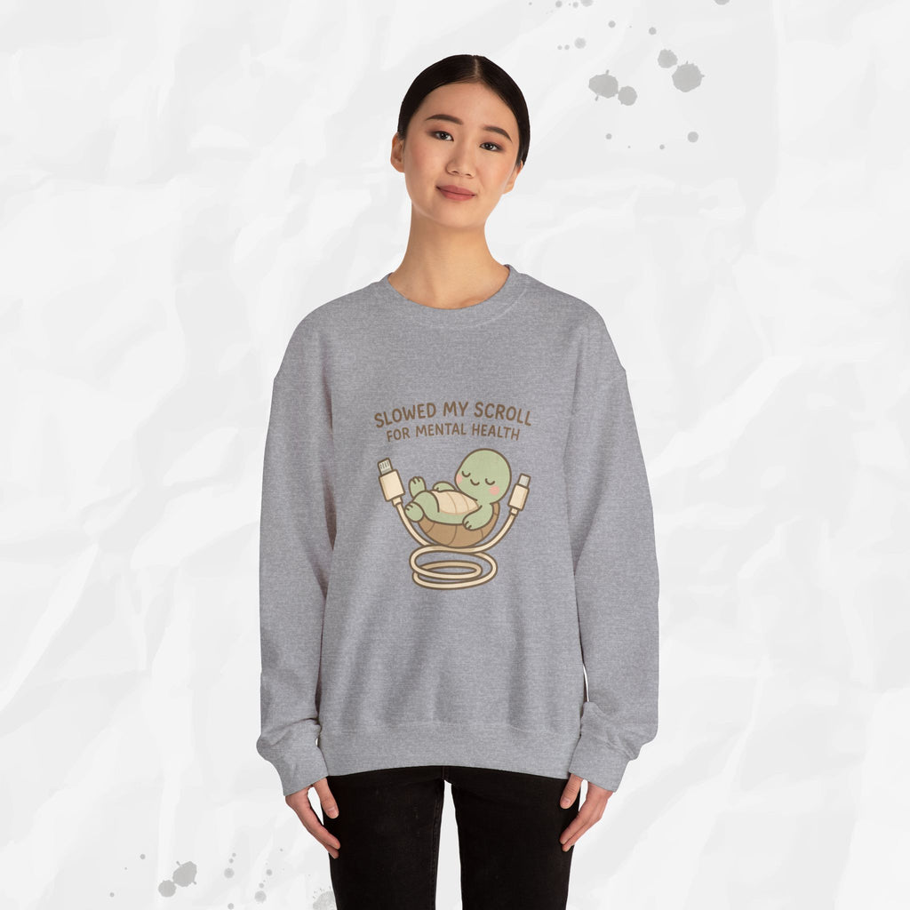Slowed My Scroll - Crewneck Sweatshirt