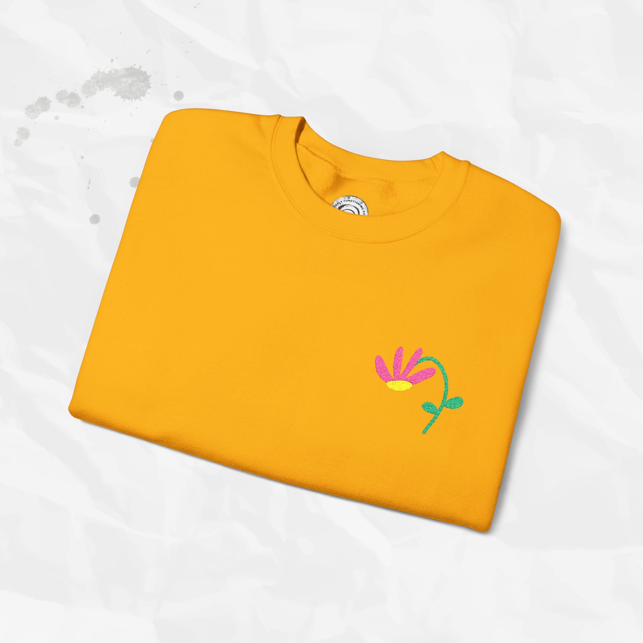 Bloom - Embroidered Crewneck Sweatshirt