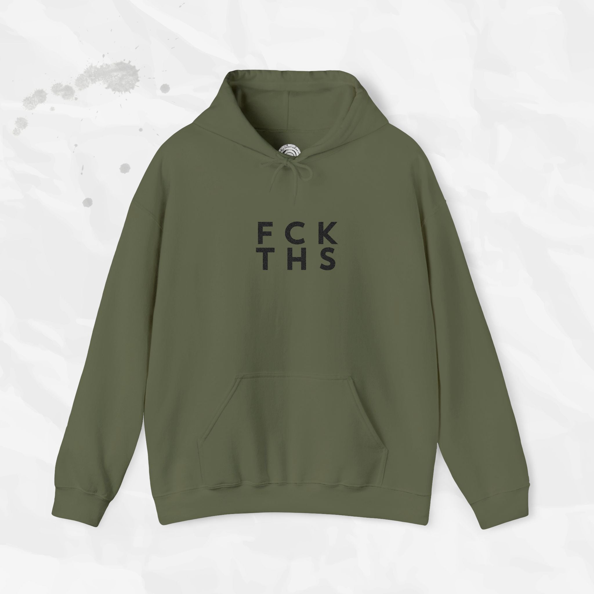 FCK THS - Embroidered Hoodie