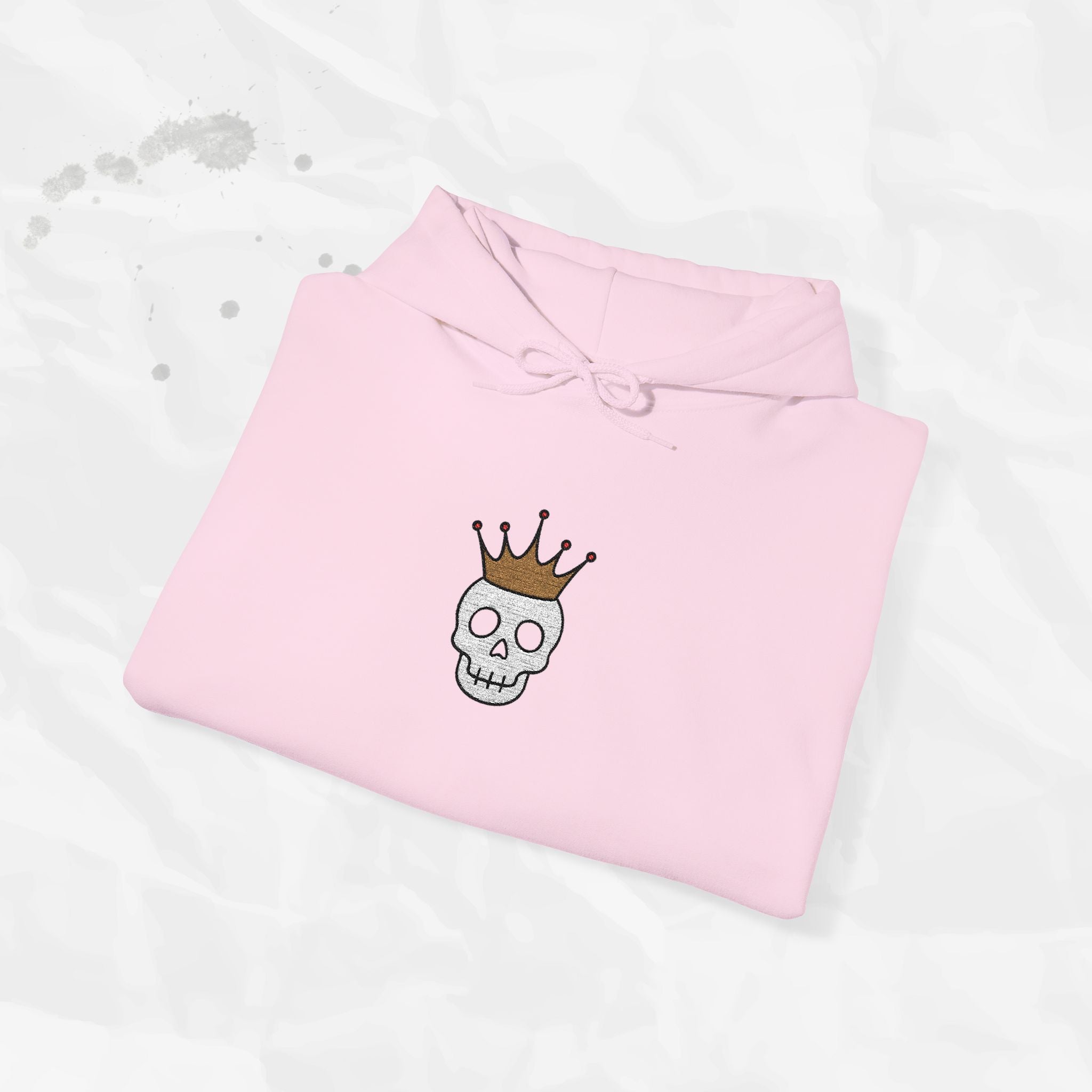 Crown Skull - Embroidered Hoodie