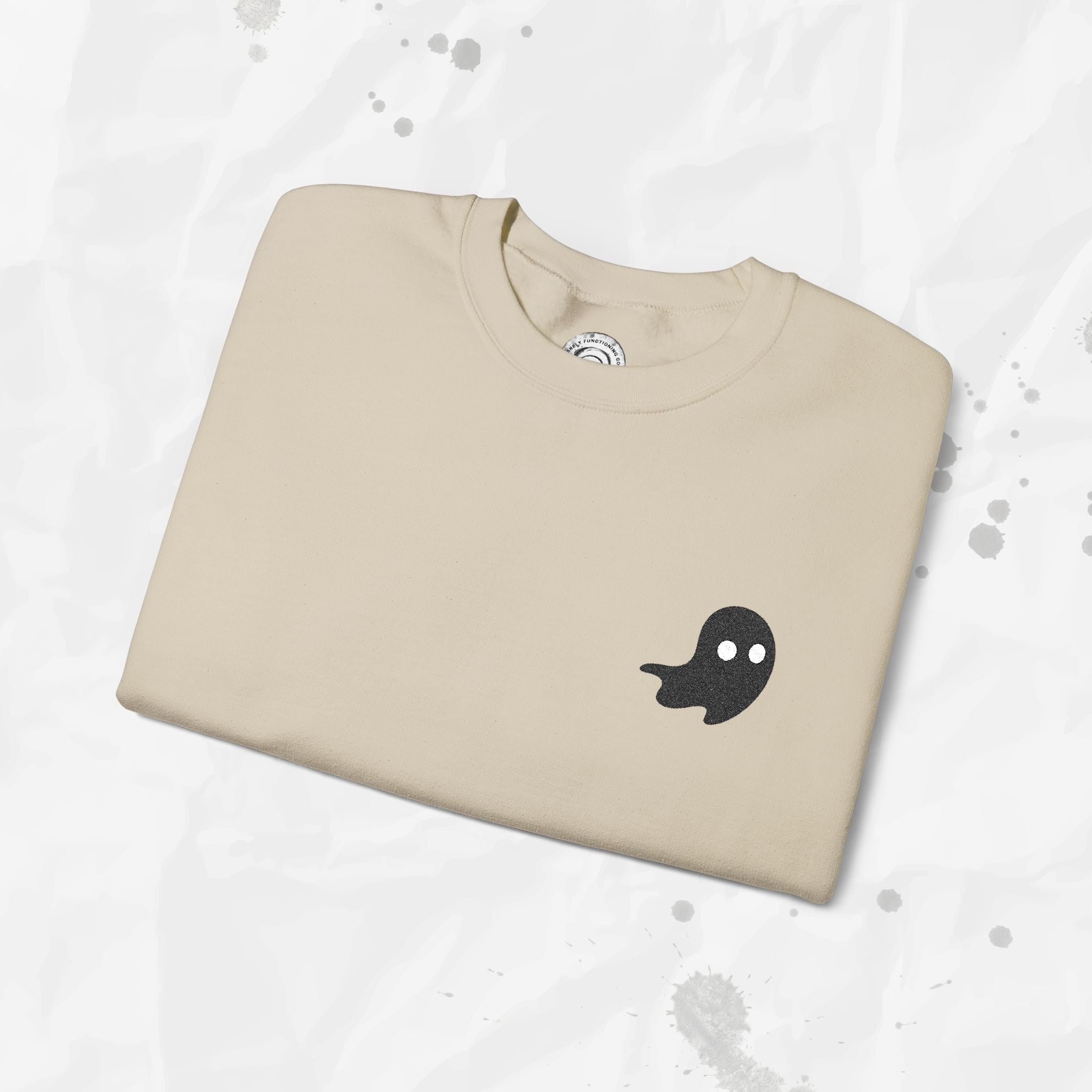 Lil Ghost - Embroidered Crewneck Sweatshirt