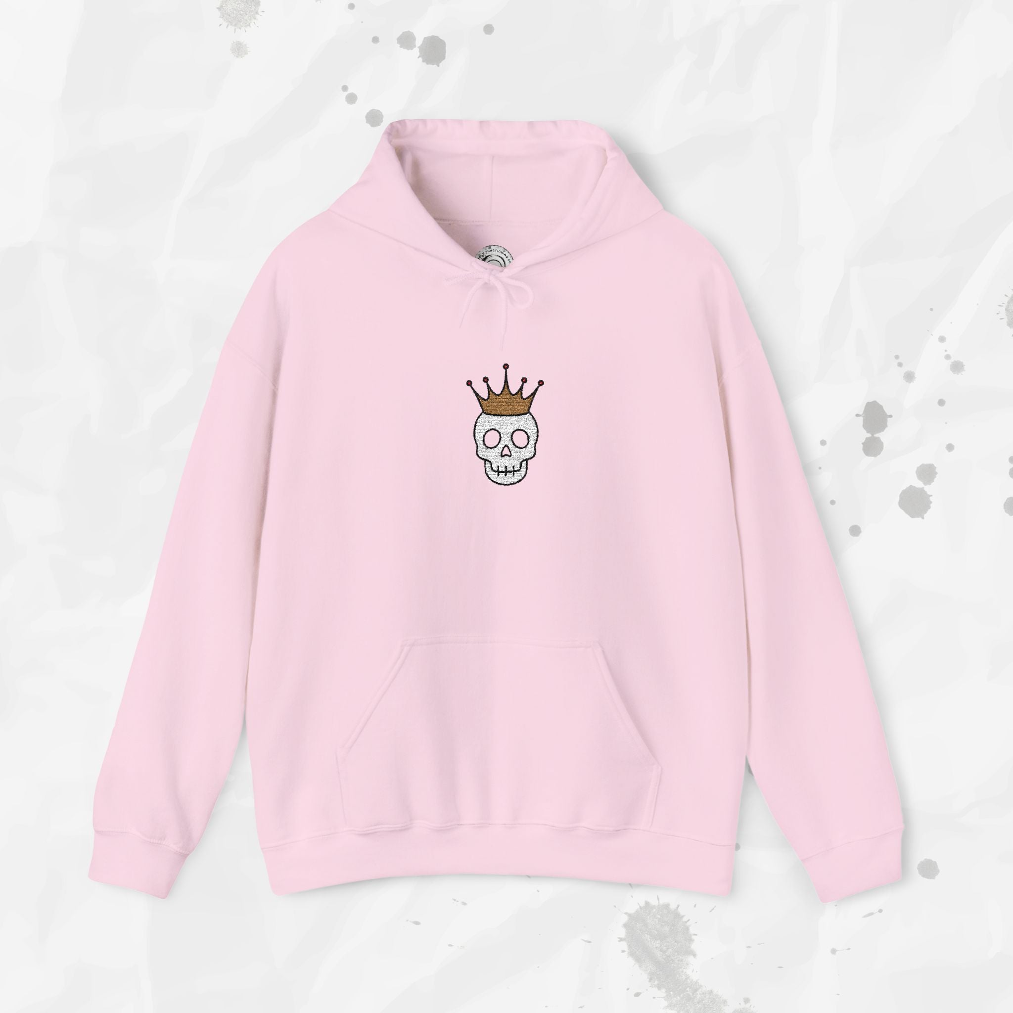 Crown Skull - Embroidered Hoodie