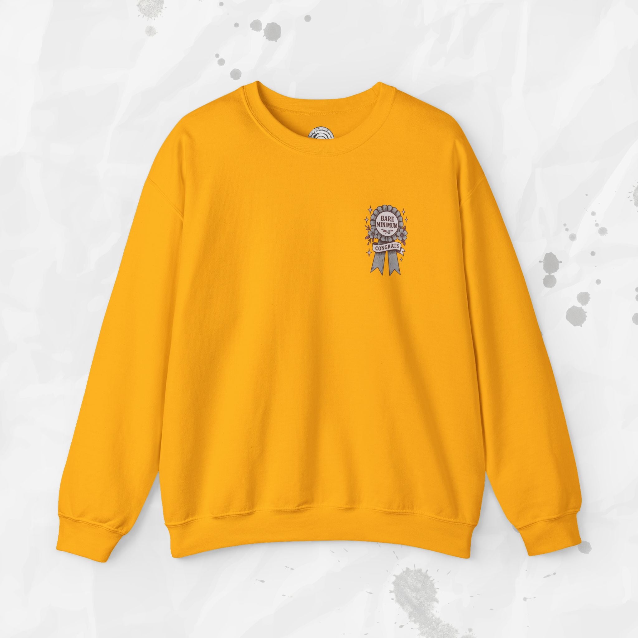 Bare Minimum Competency - Crewneck Sweatshirt