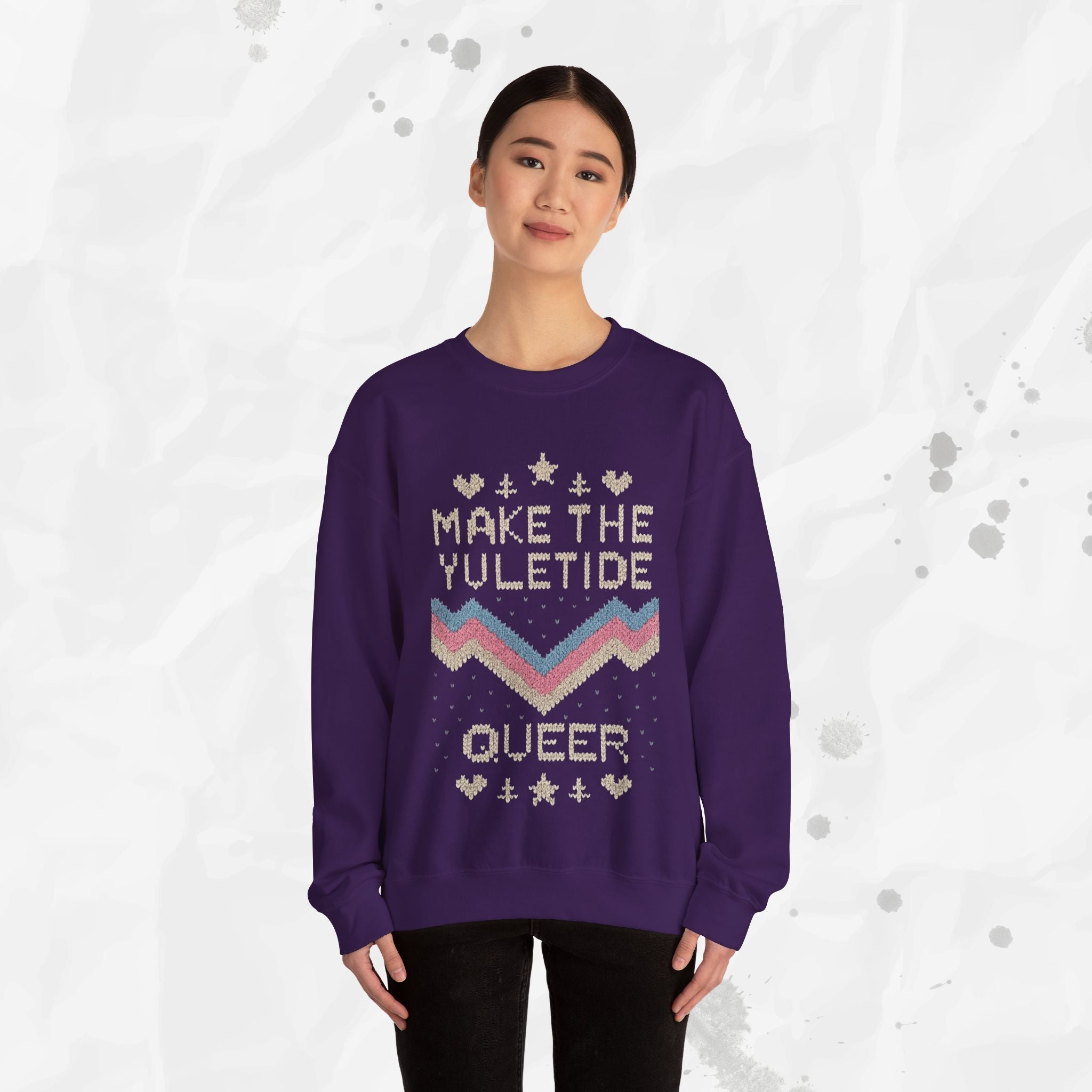 Make the Yuletide Queer – Crewneck Sweatshirt
