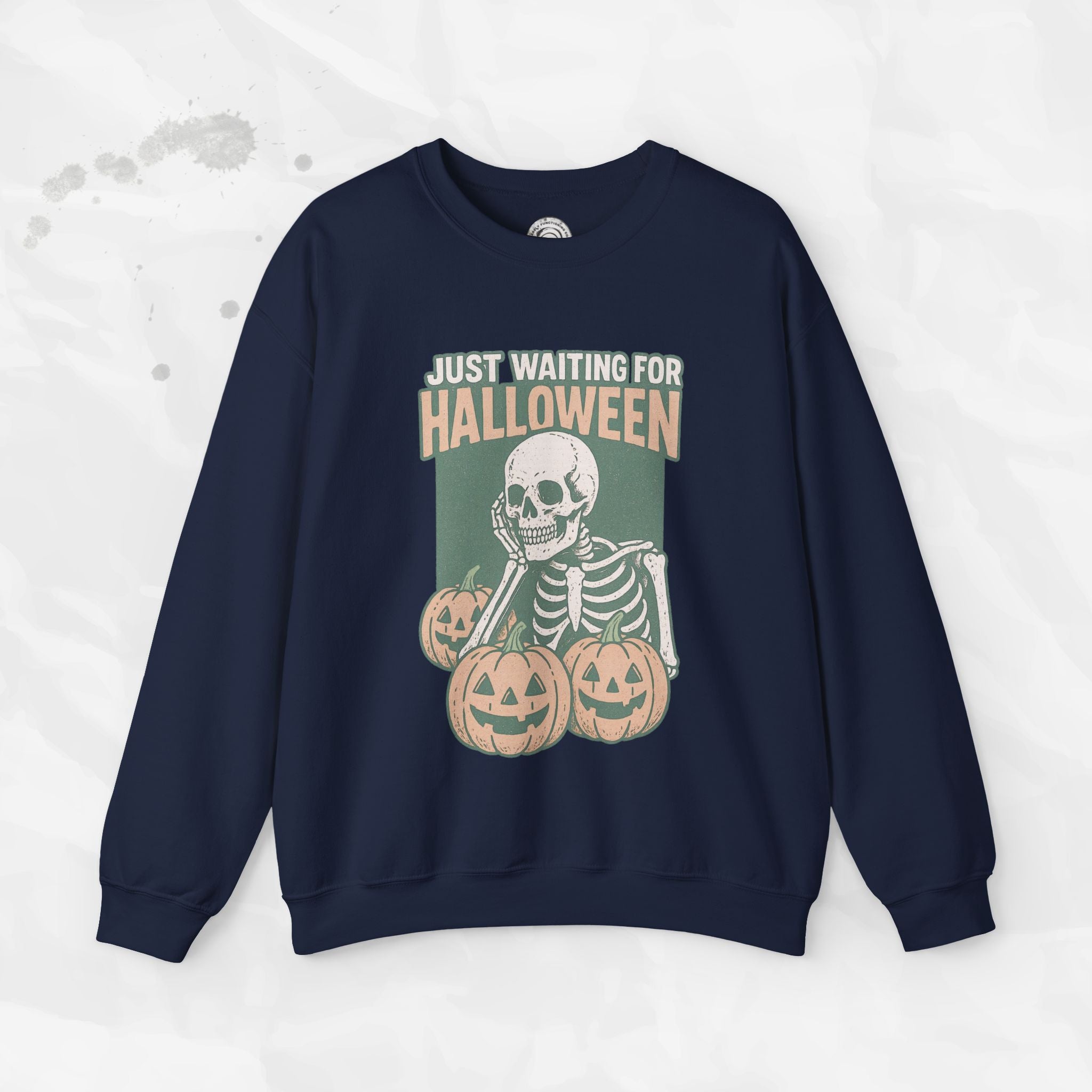 Just Waiting For Halloween - Crewneck Sweatshirt