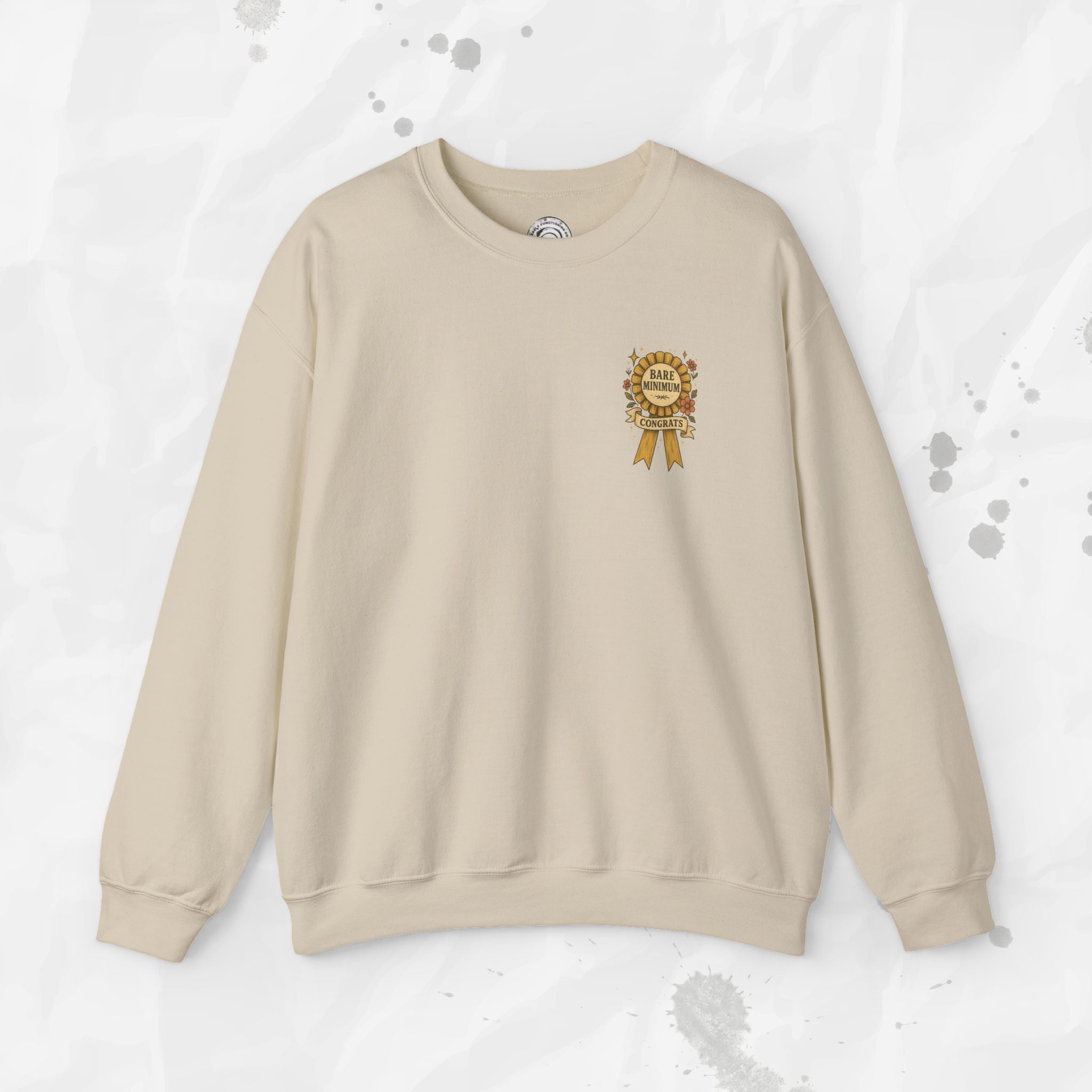 Bare Minimum Competency - Crewneck Sweatshirt