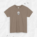 T-shirt brodé à motif tête de mort