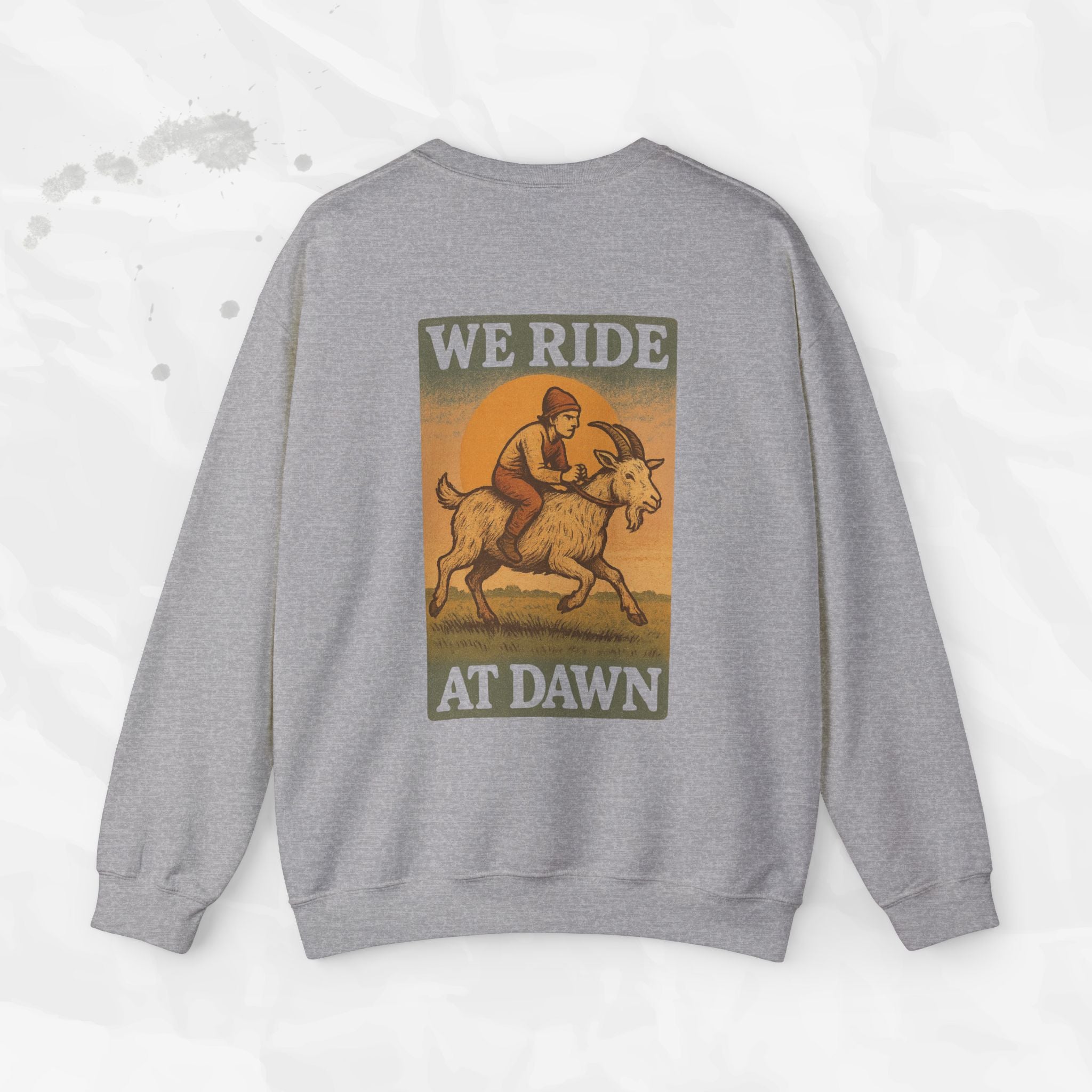 We Ride At Dawn - Crewneck Sweatshirt