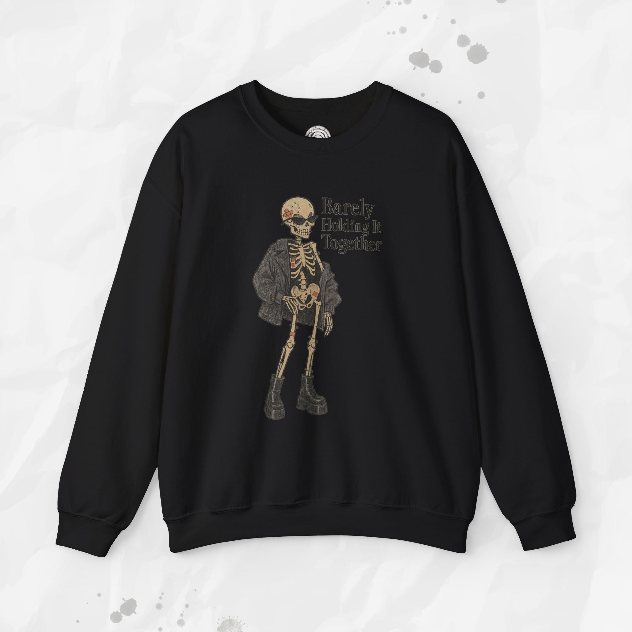 Barely Holding It Together - Crewneck Sweatshirt