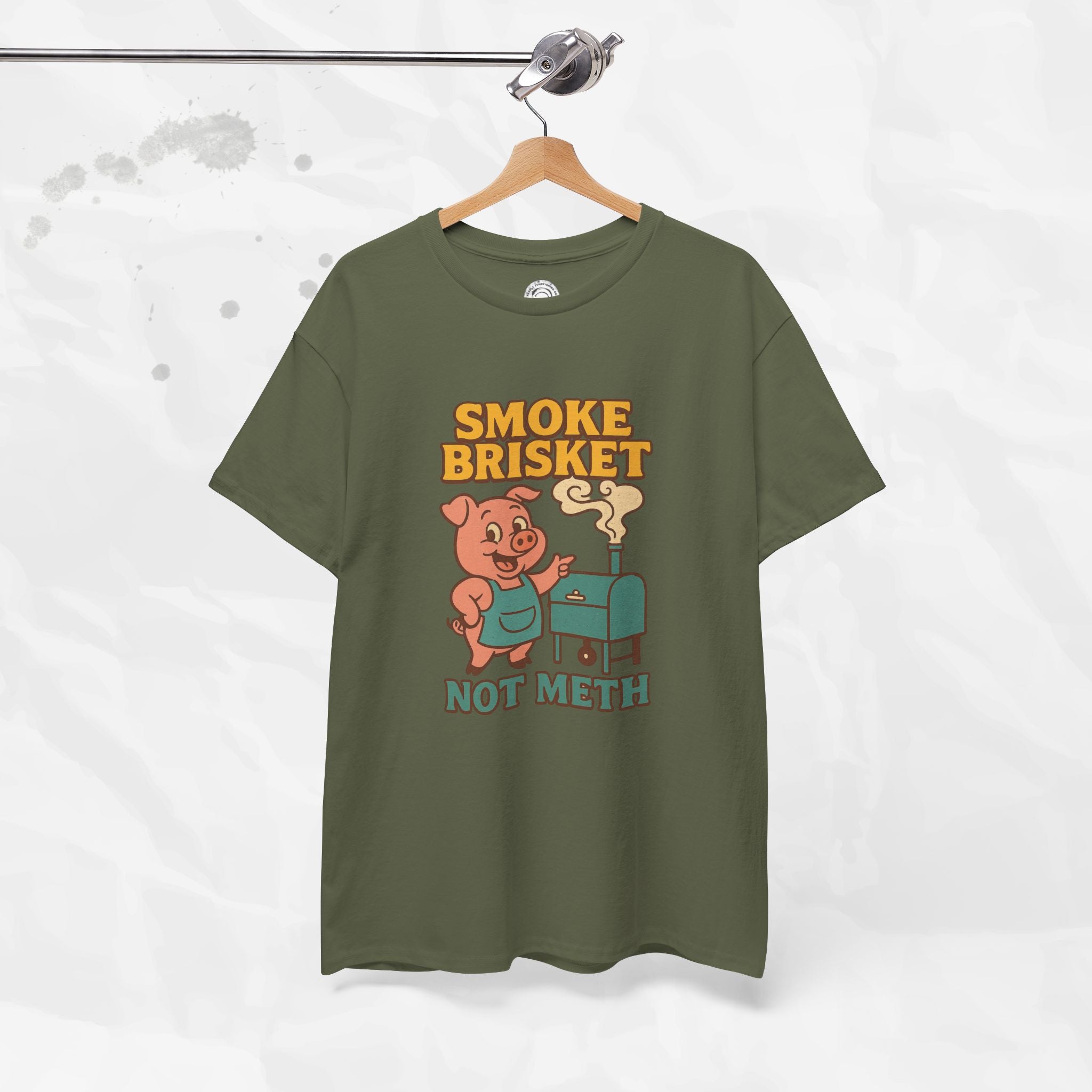 Smoke Brisket Not Meth – T-Shirt