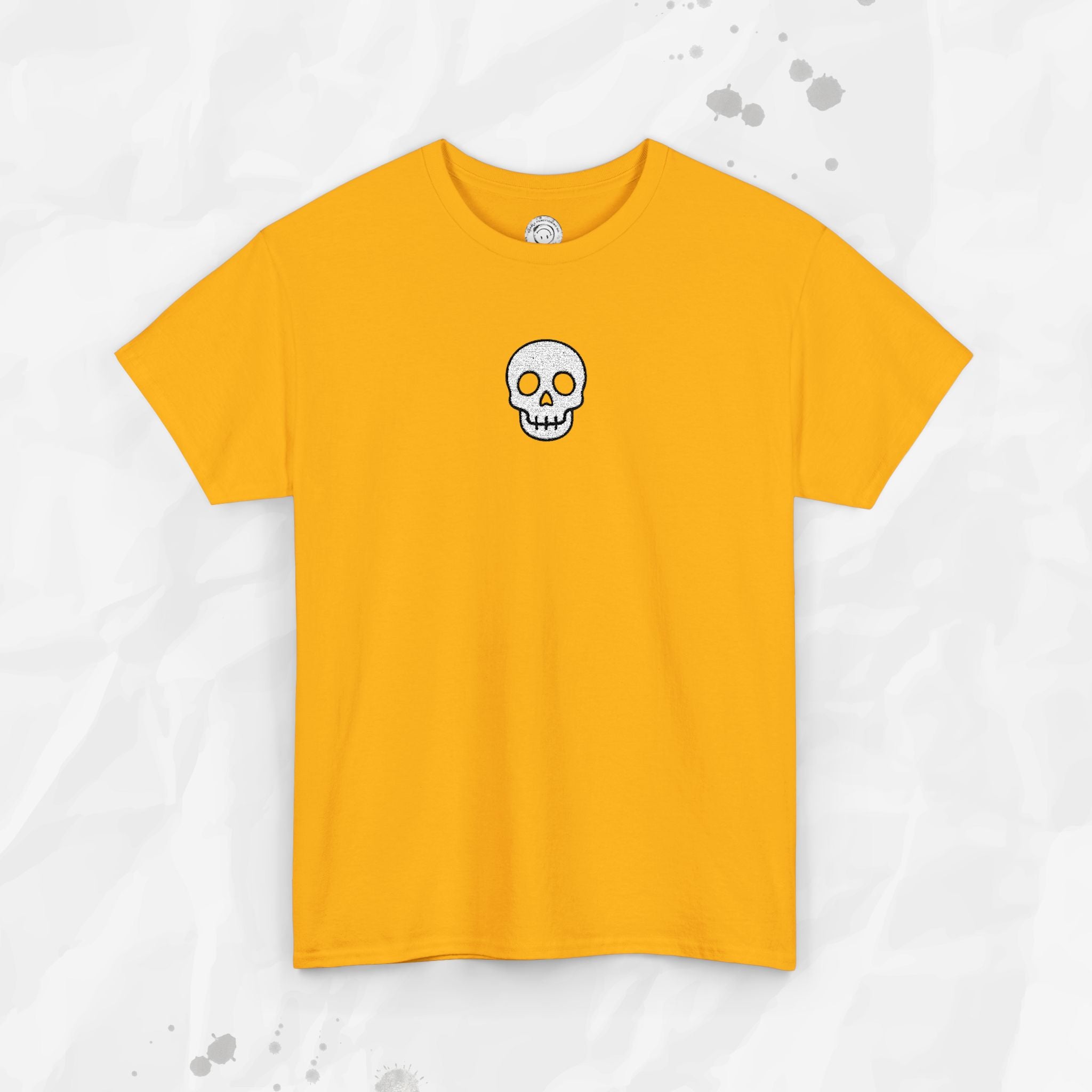 Skull Icon – Embroidered T-Shirt