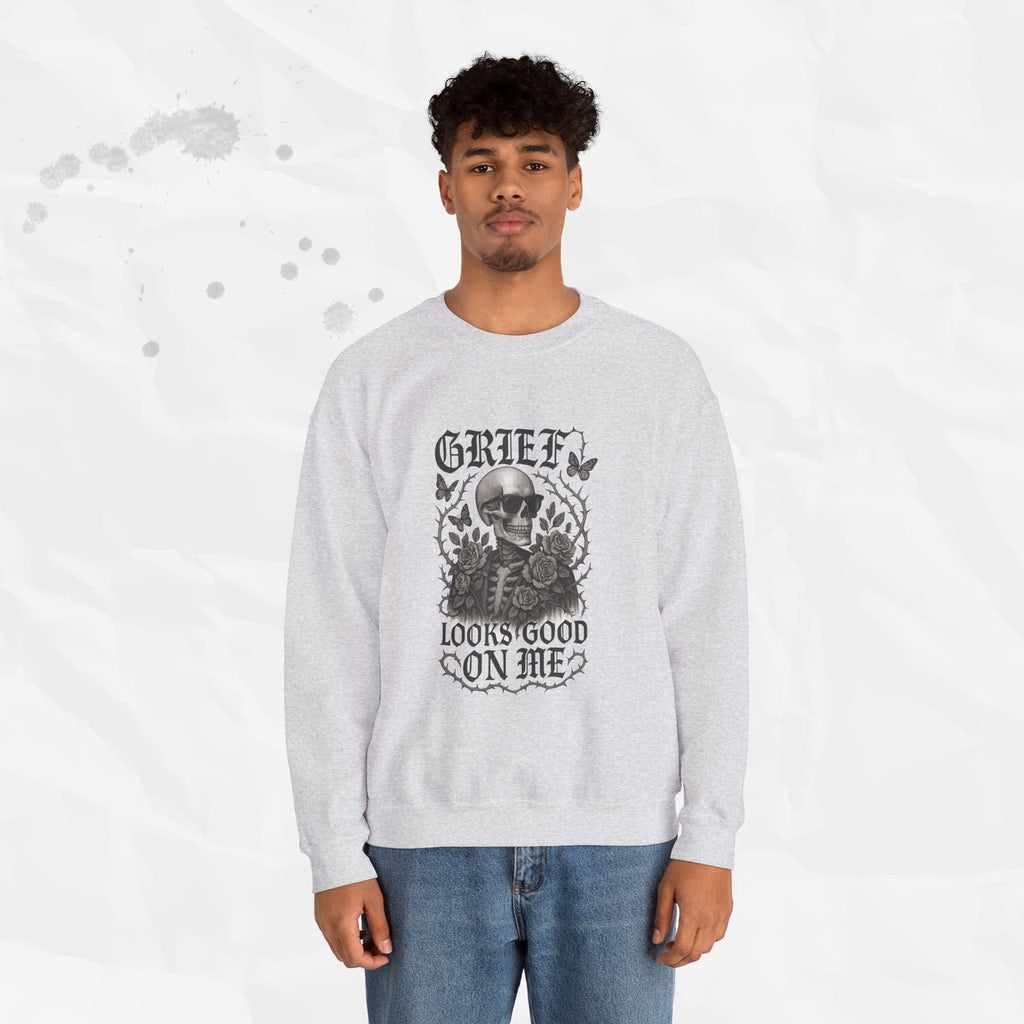 Grief Looks Good on Me - Crewneck Sweatshirt