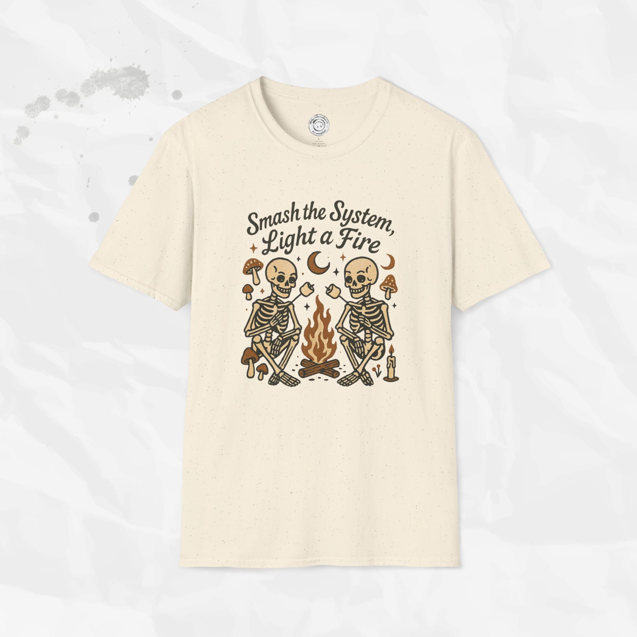 Smash the System, Light a Fire - T-Shirt