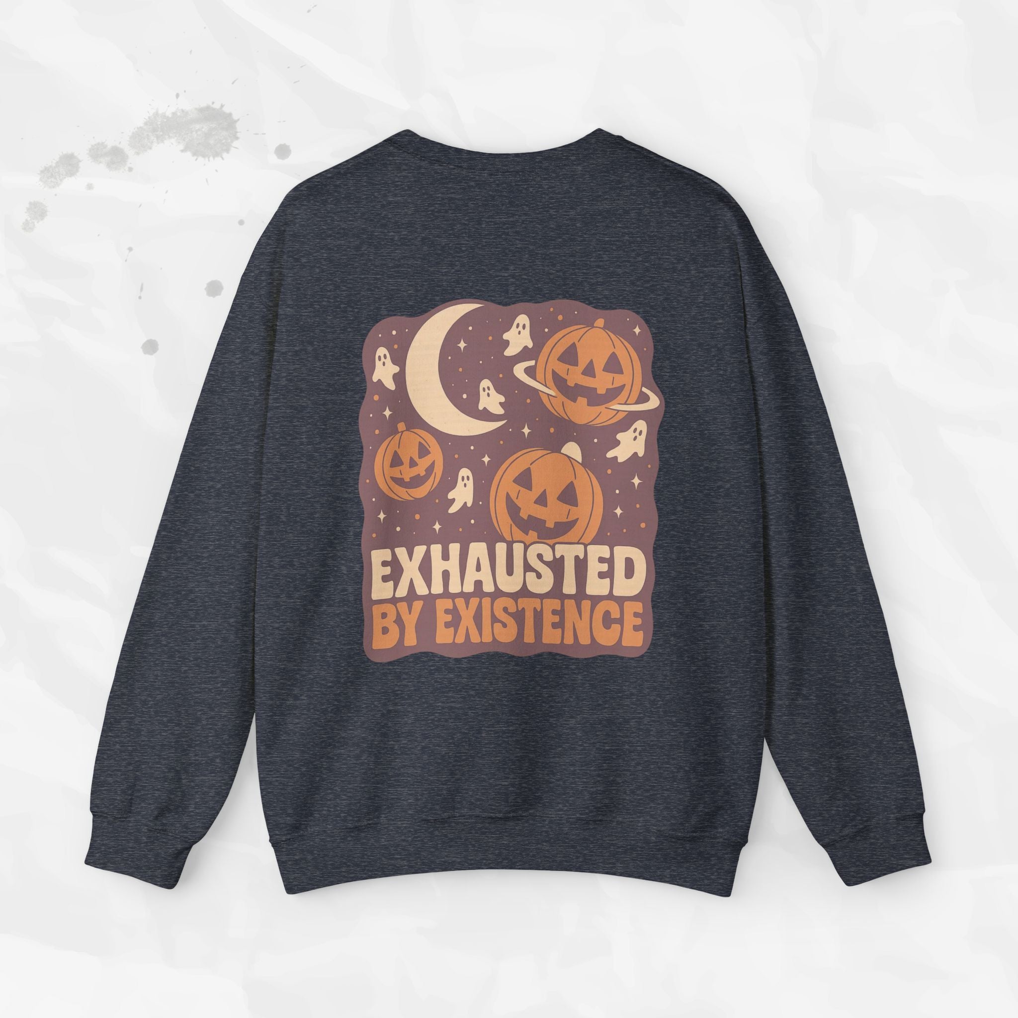Exhausted by Existence - Crewneck Sweatshirt