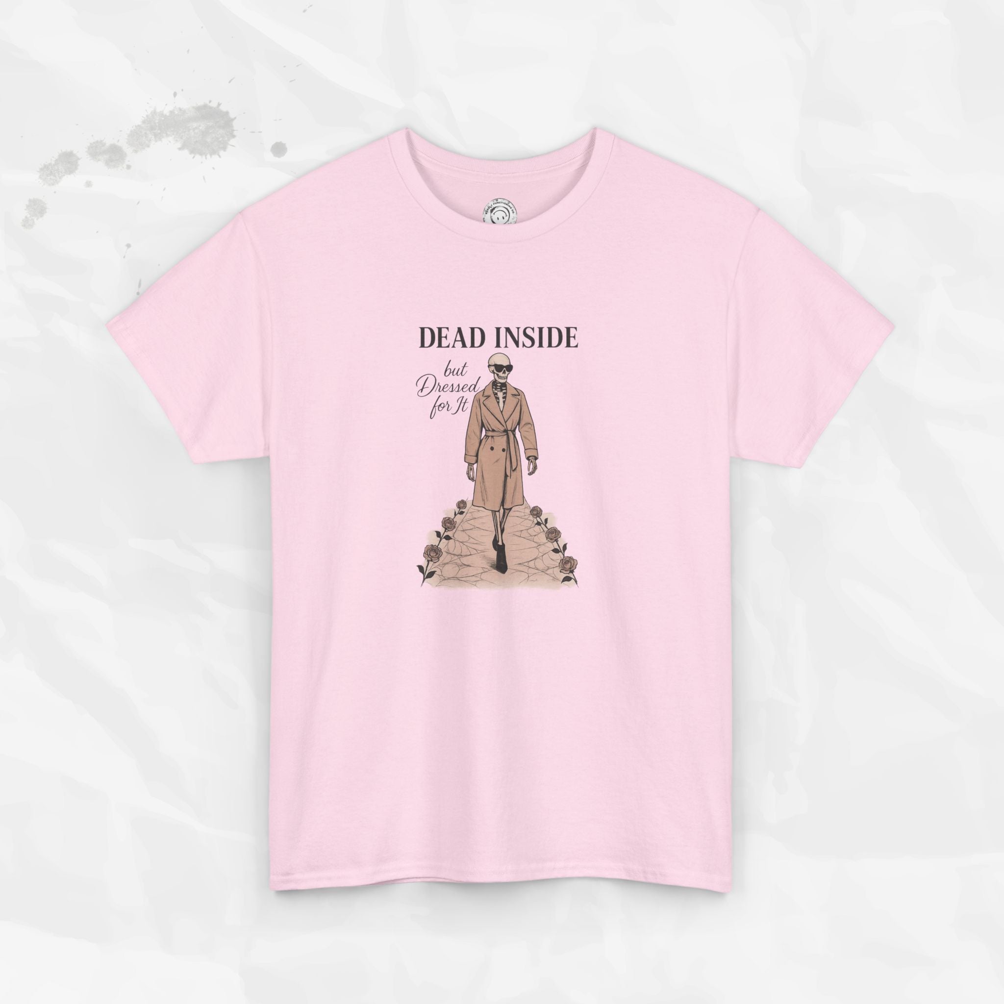 Dead Inside But Dressed for It - Heavyweight T-Shirt