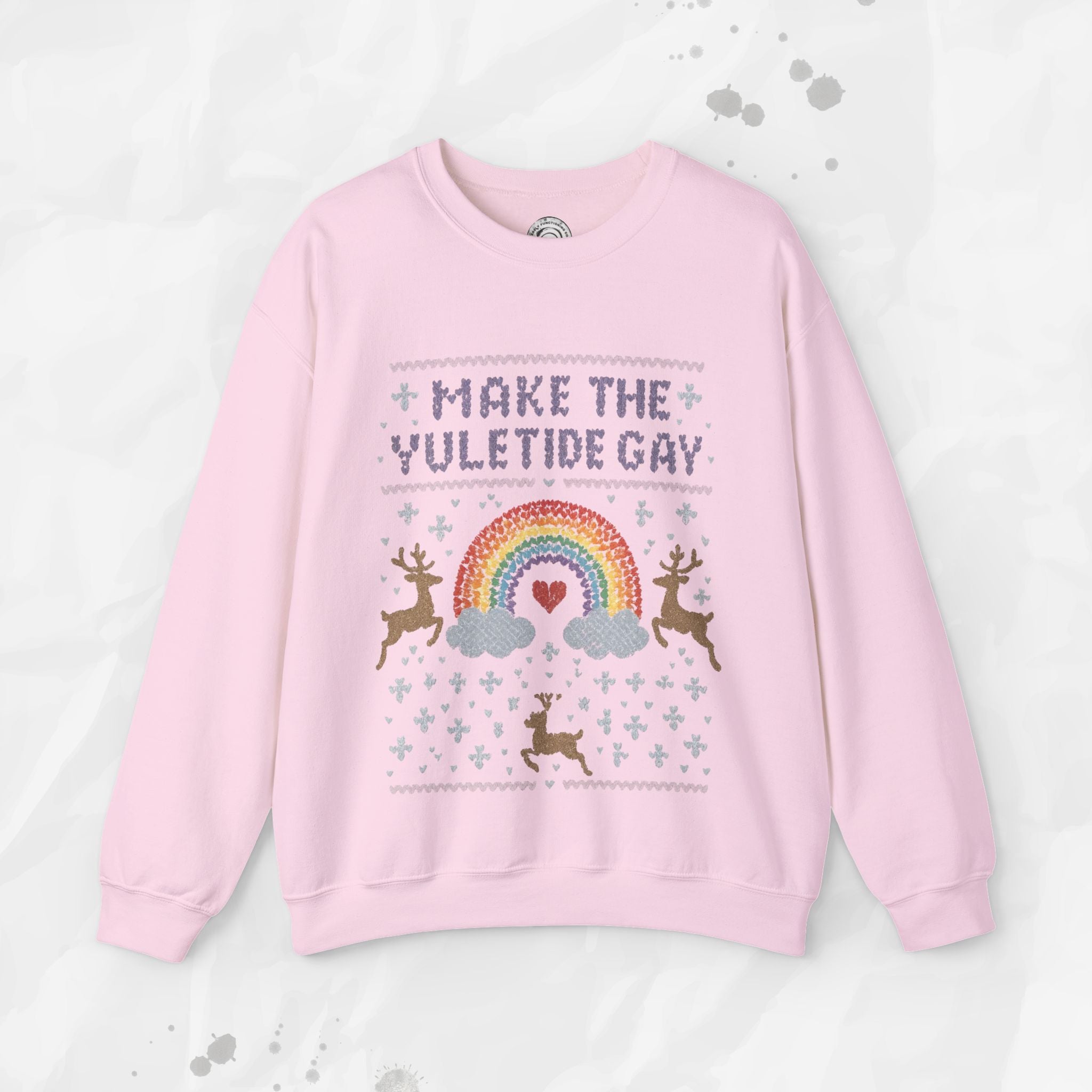 Make the Yuletide Gay – Crewneck Sweatshirt