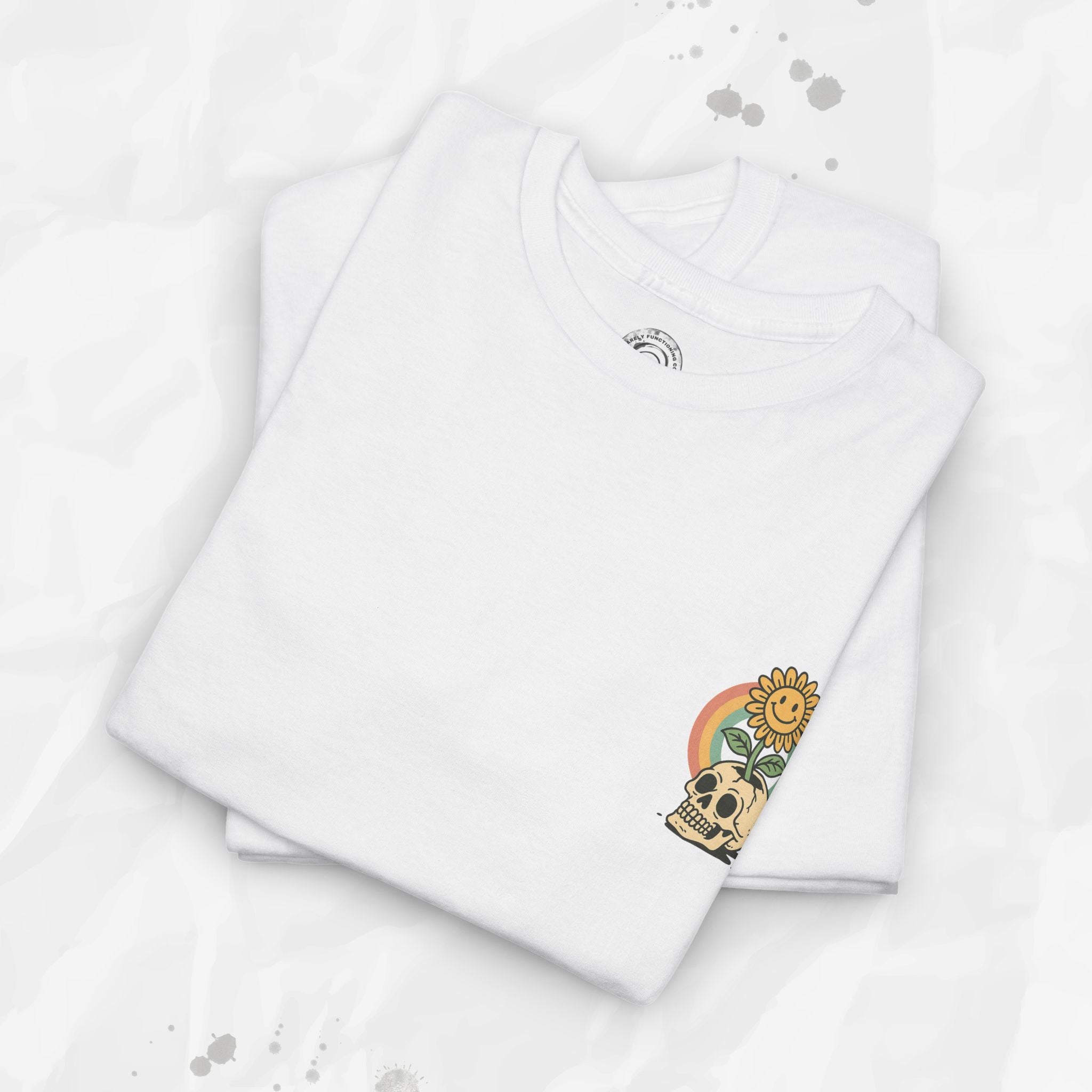 Fake It Til You Make It – T-Shirt (Pocket Print)