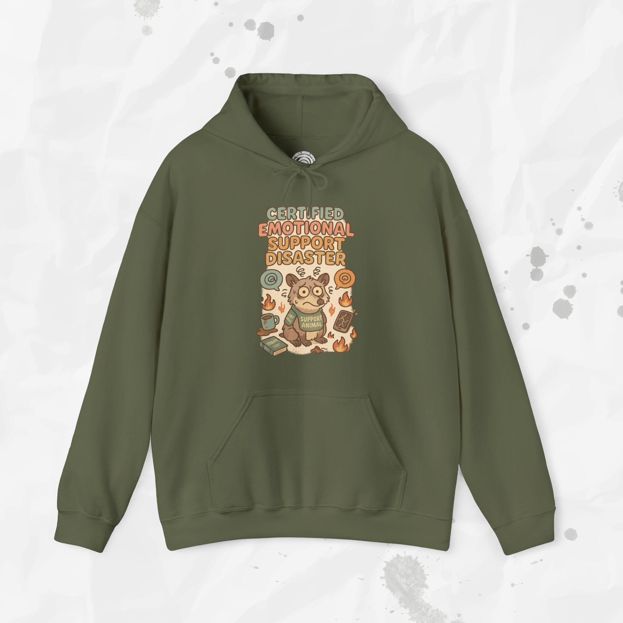 Certified Emotional Support Disaster - Hoodie