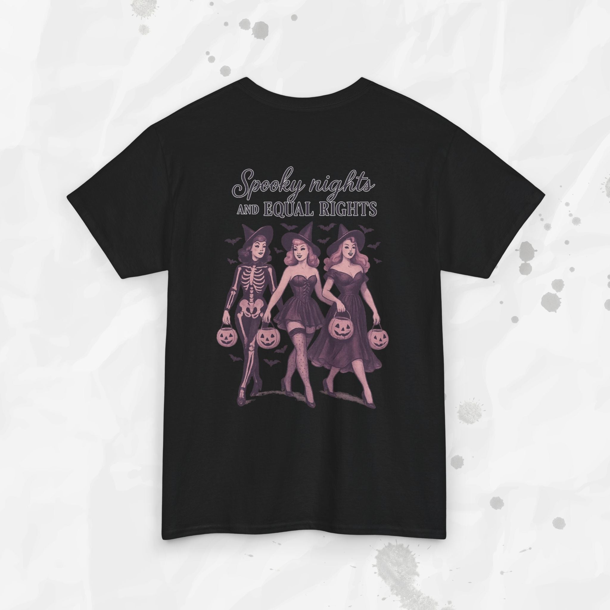 Spooky Nights and Equal Rights - T-Shirt