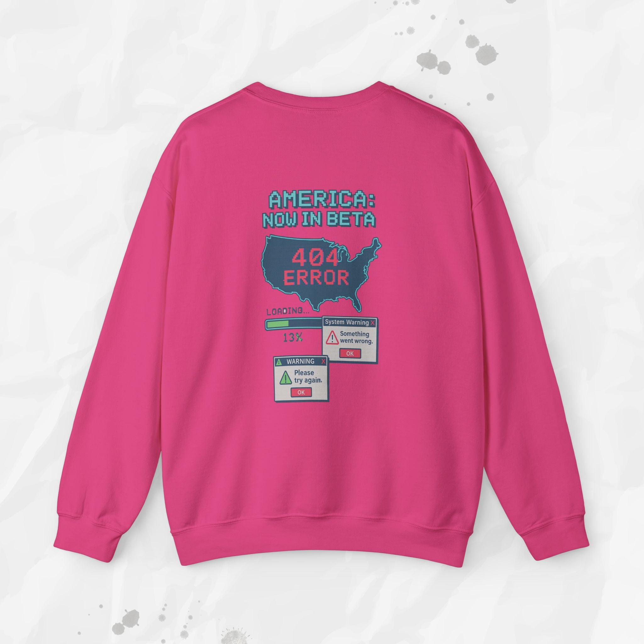 America: Now in Beta - Crewneck Sweatshirt