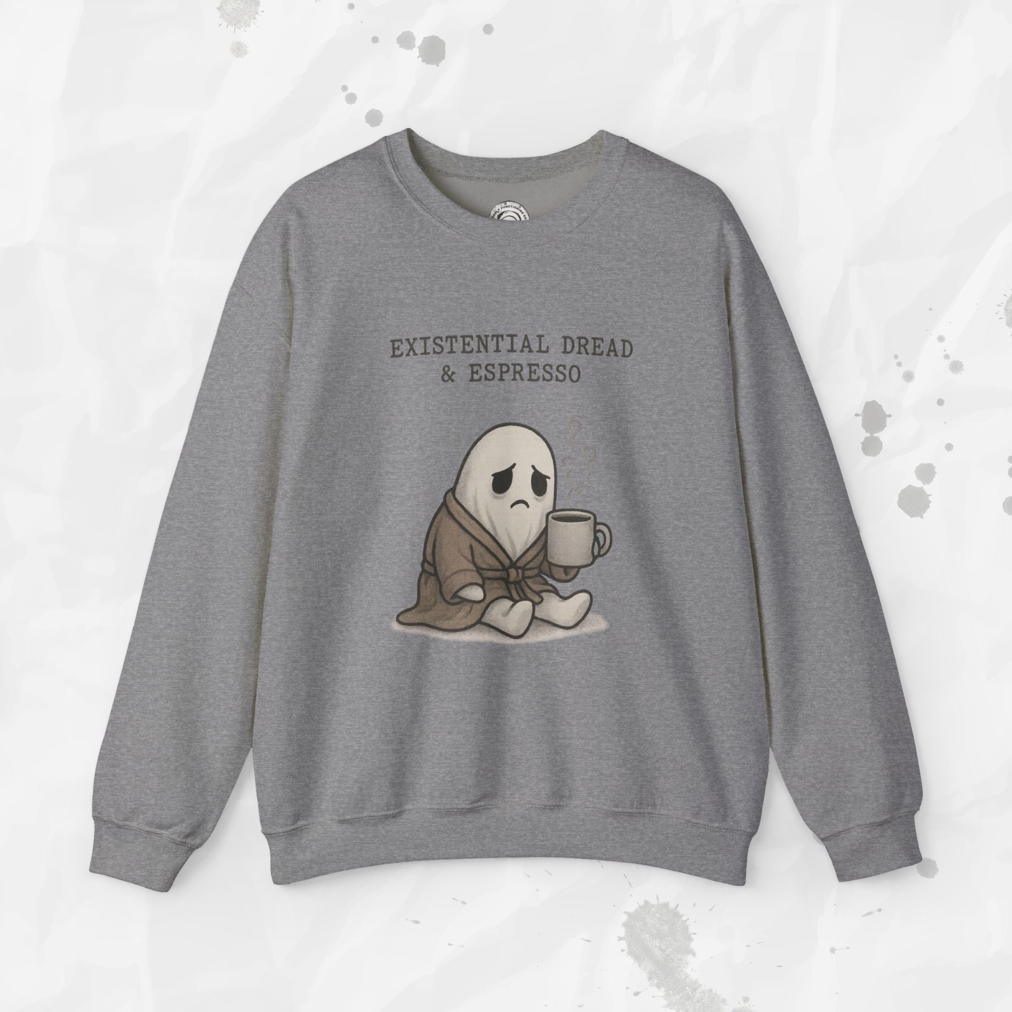 Existential Dread & Espresso - Crewneck Sweatshirt