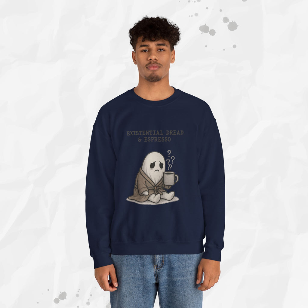 Existential Dread & Espresso - Crewneck Sweatshirt