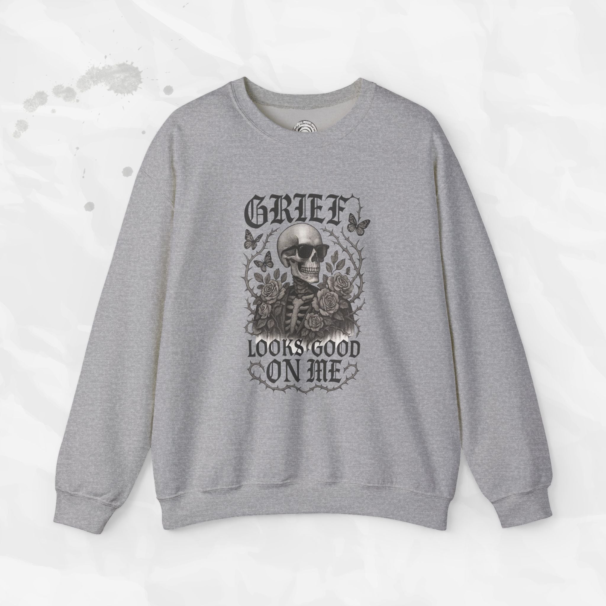 Grief Looks Good on Me - Crewneck Sweatshirt