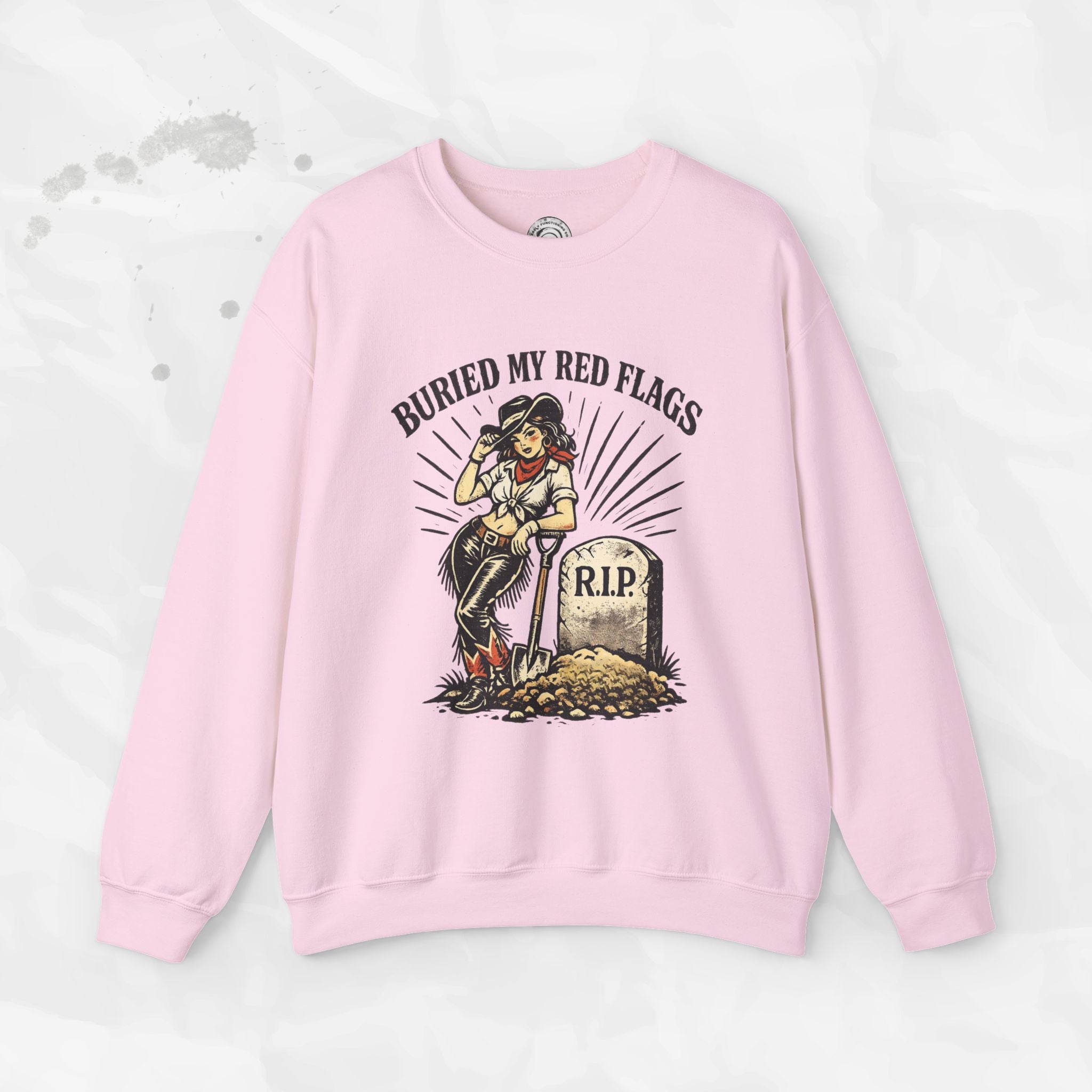 Buried My Red Flags – Crewneck Sweatshirt