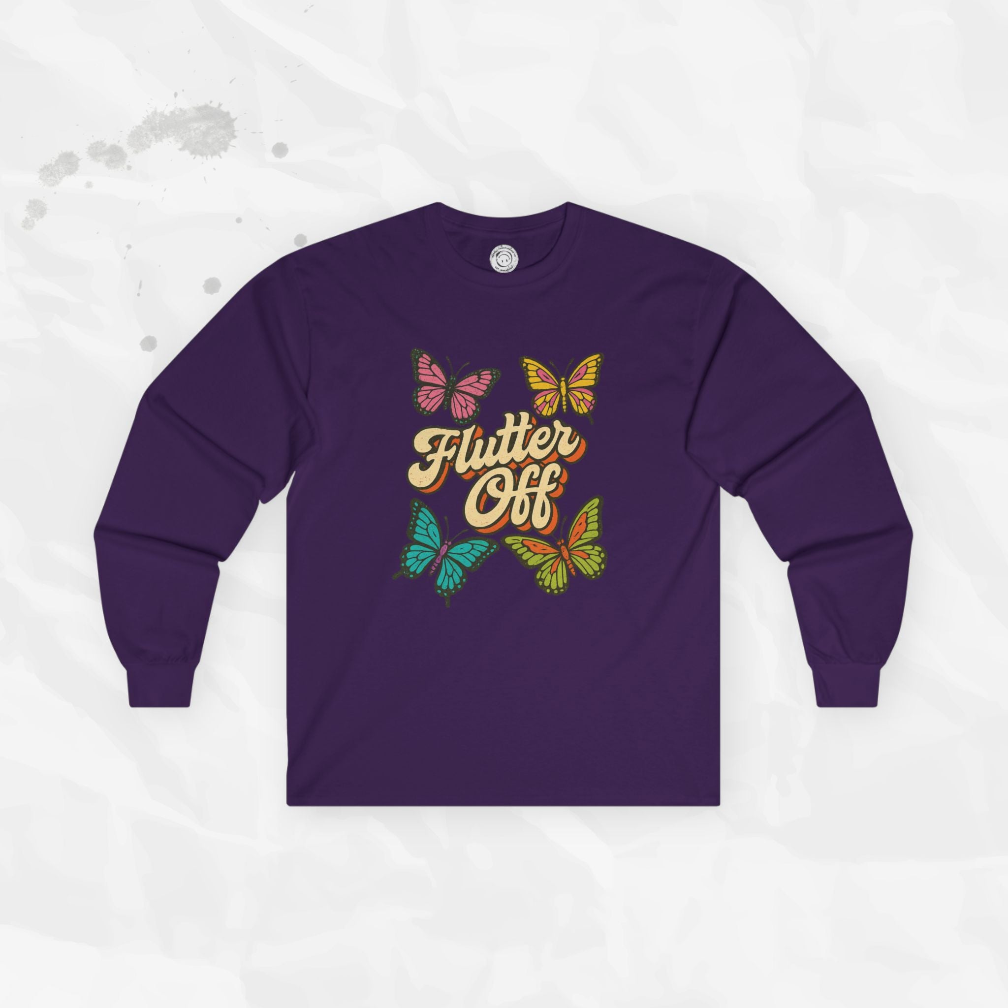 Flutter Off - Long Sleeve T-Shirt