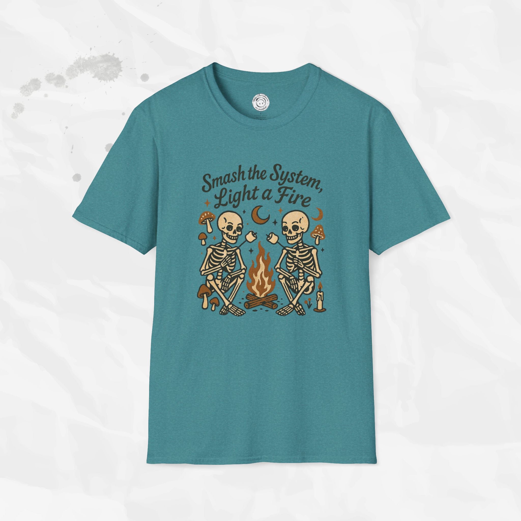 Smash the System, Light a Fire - T-Shirt