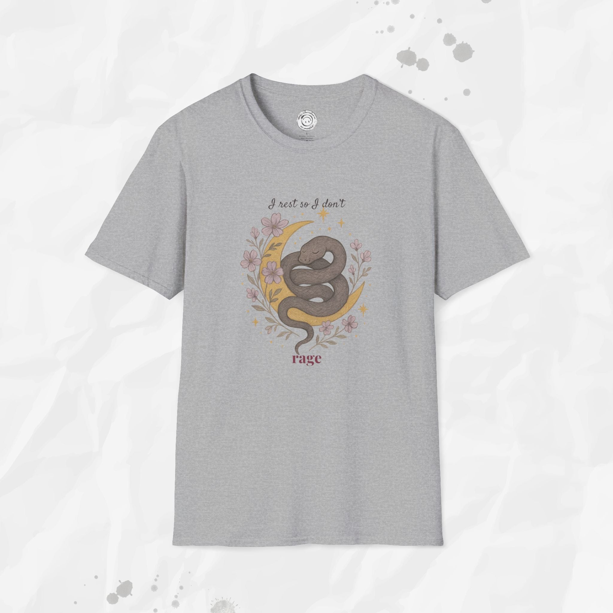 I Rest So I Don't Rage - T-Shirt