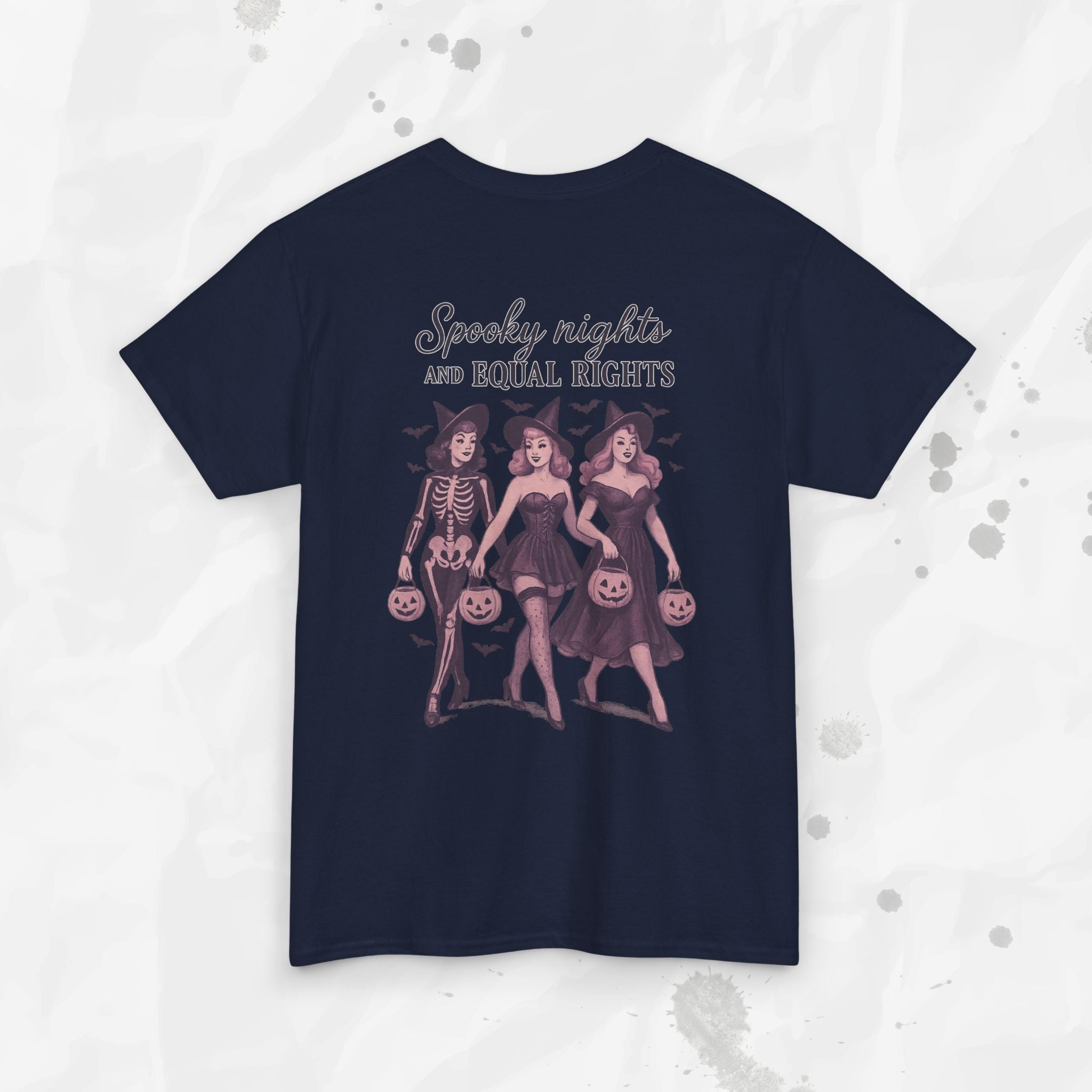 Spooky Nights and Equal Rights - T-Shirt