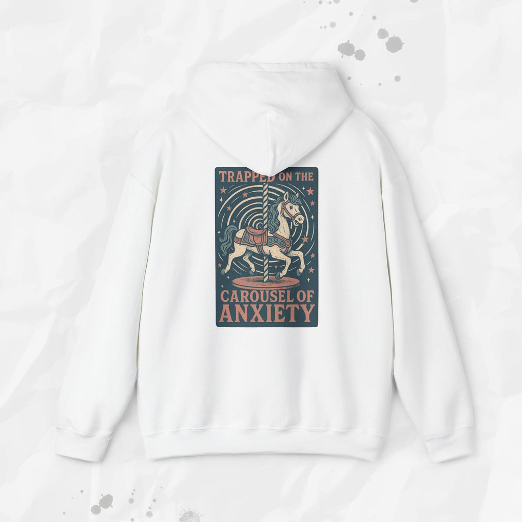 Trapped on the Carousel of Anxiety - Hoodie