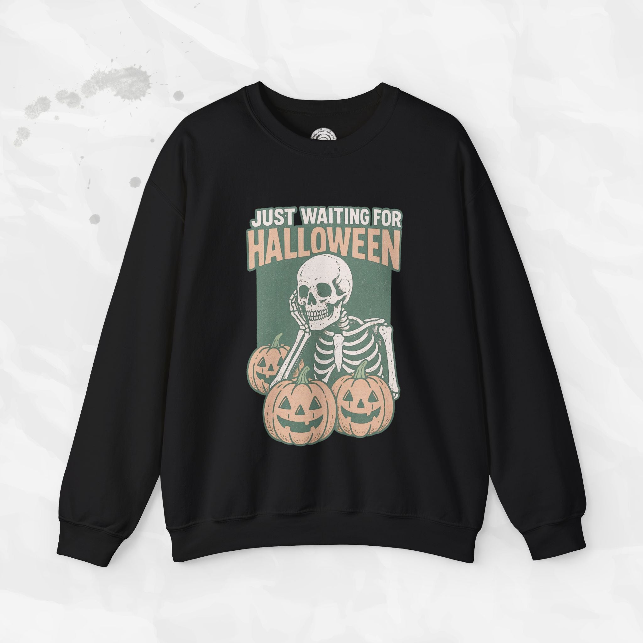 Just Waiting For Halloween - Crewneck Sweatshirt