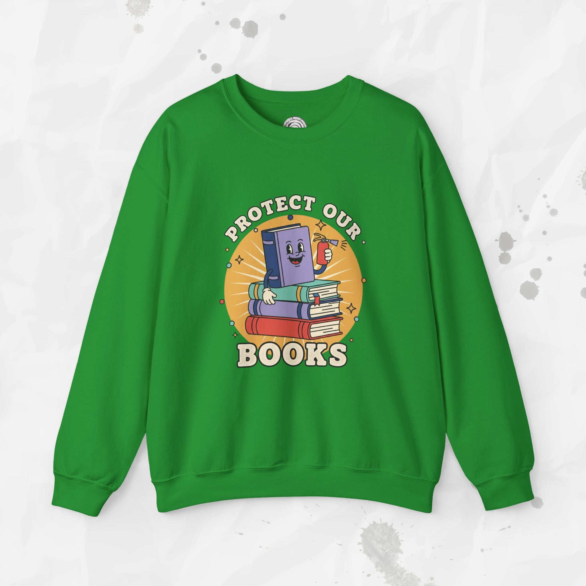 Protect Our Books – Crewneck Sweatshirt