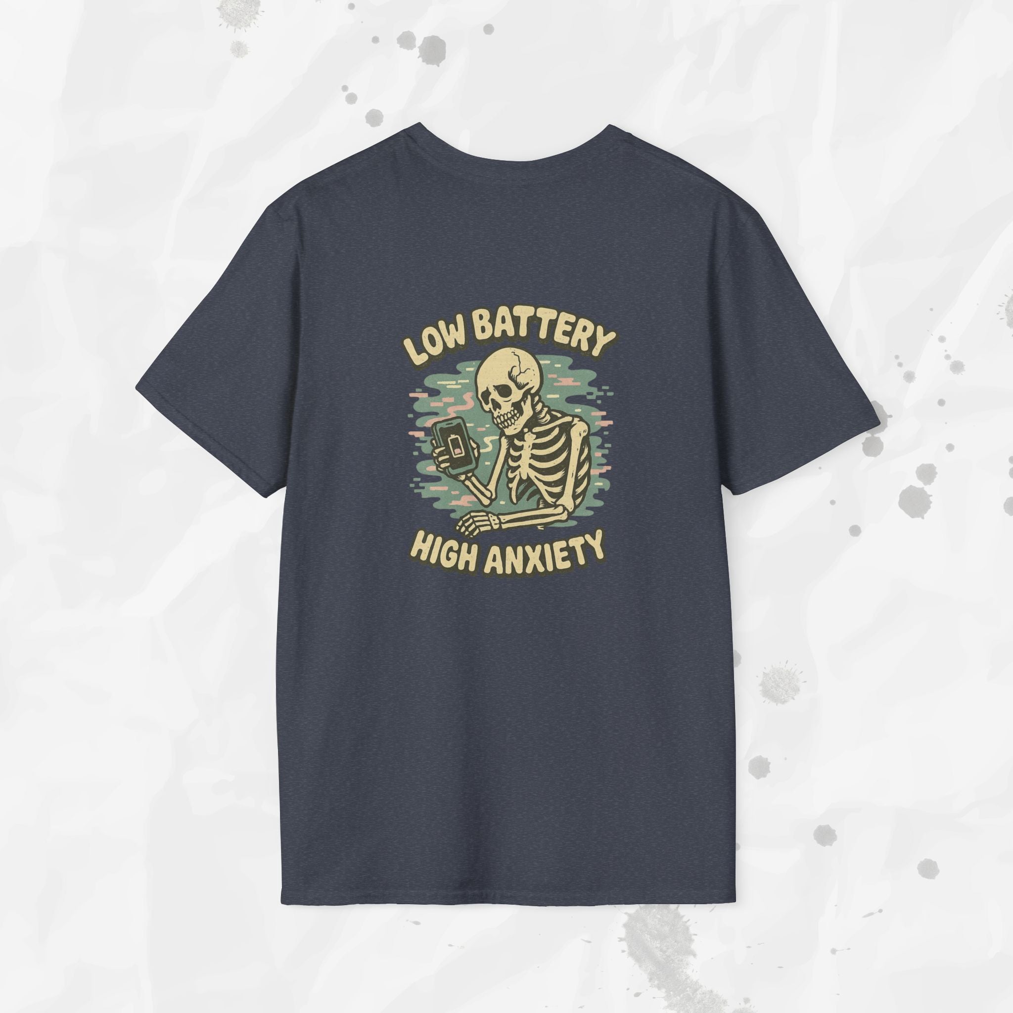 Low Battery High Anxiety - T-Shirt
